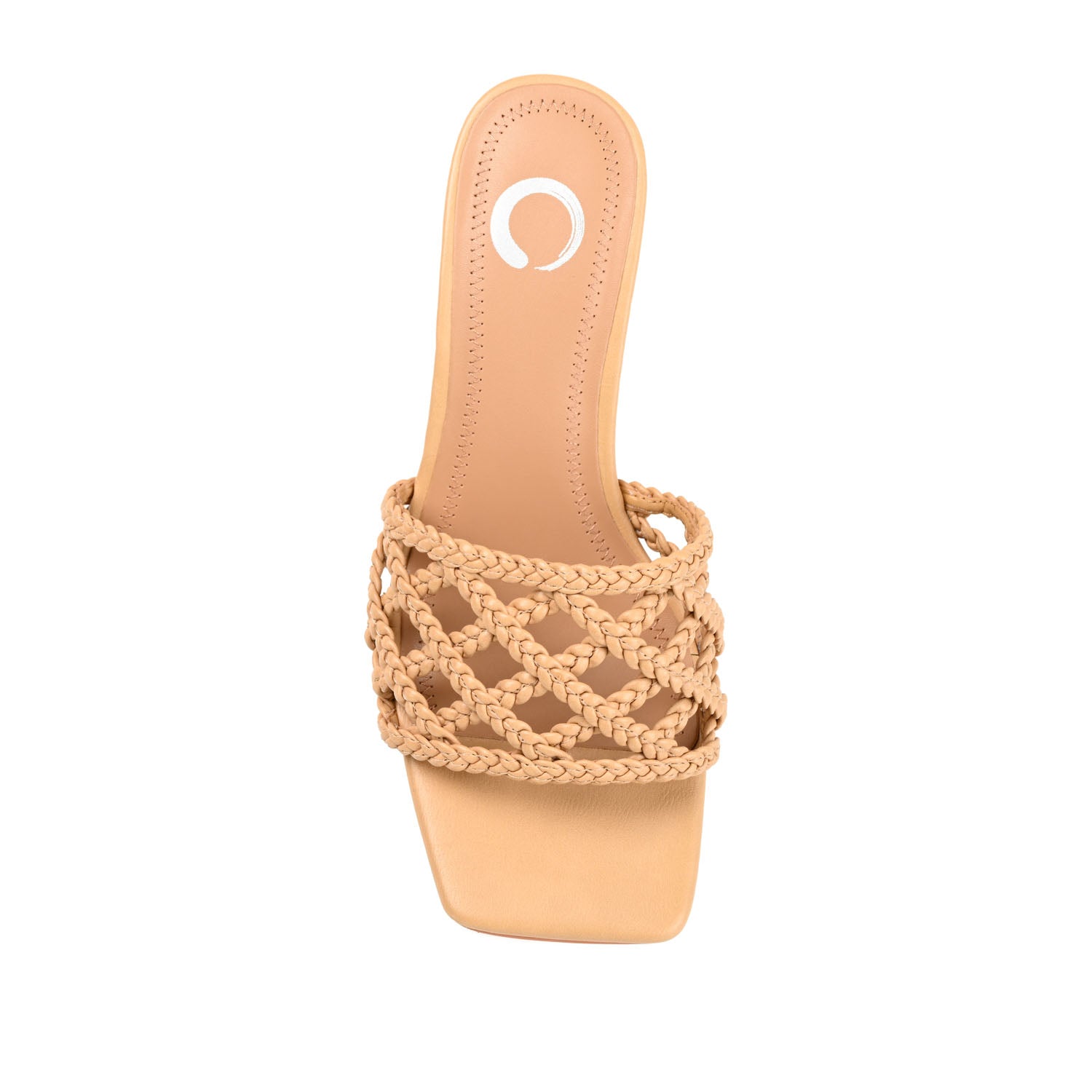 EVVIE HEELED SANDALS IN VEGAN LEATHER