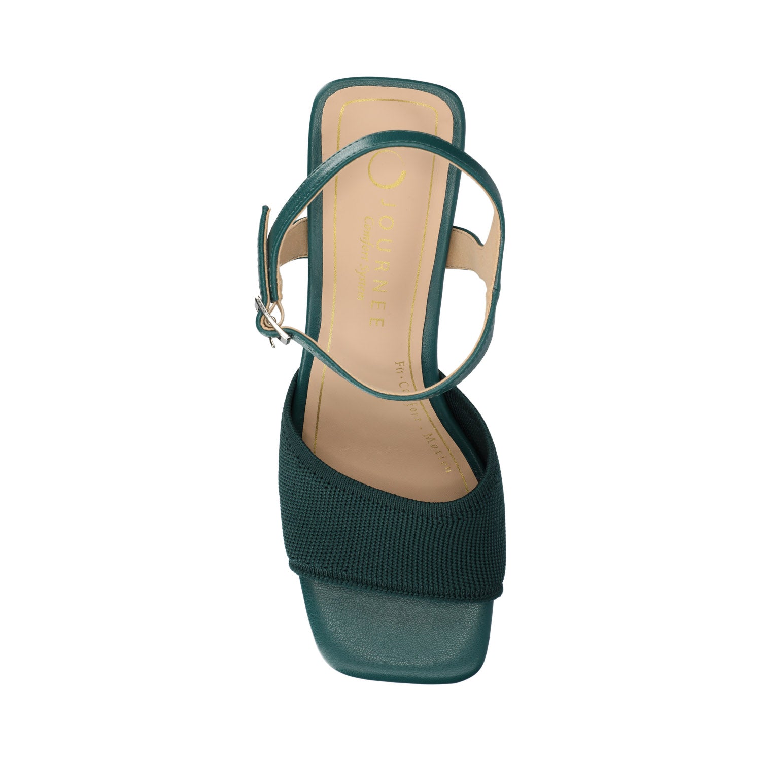 EVYLINN IN TEAL KNIT - WIDE