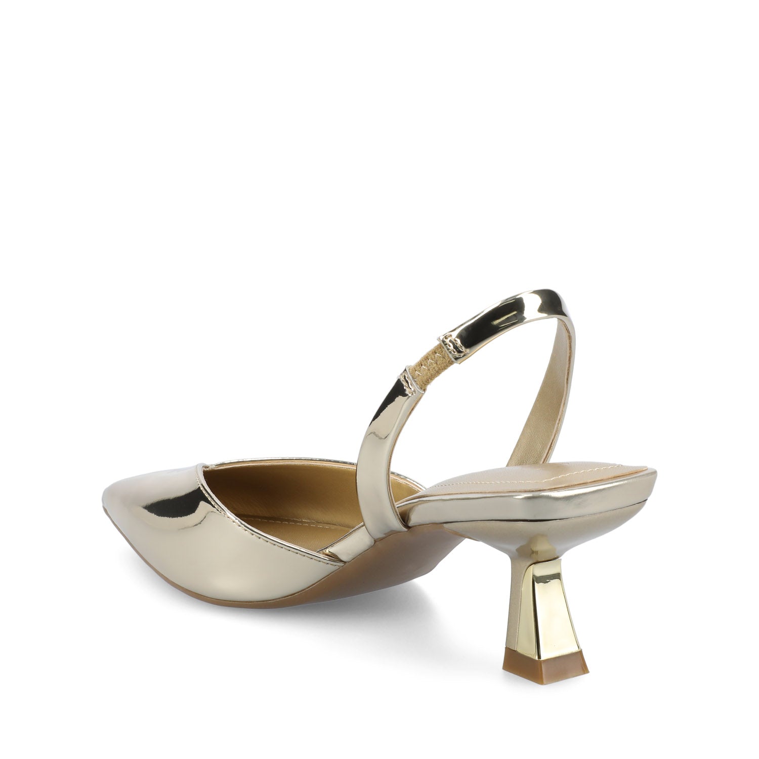FALLON SLING BACK HEELS - Gold