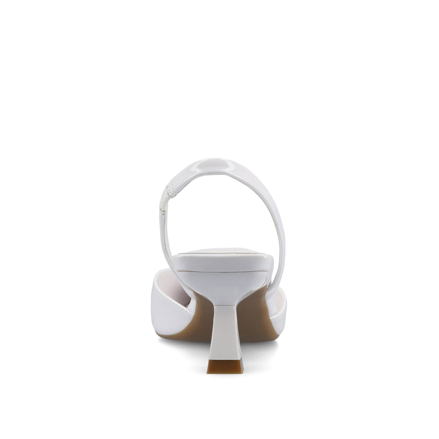 FALLON SLING BACK HEELS - White