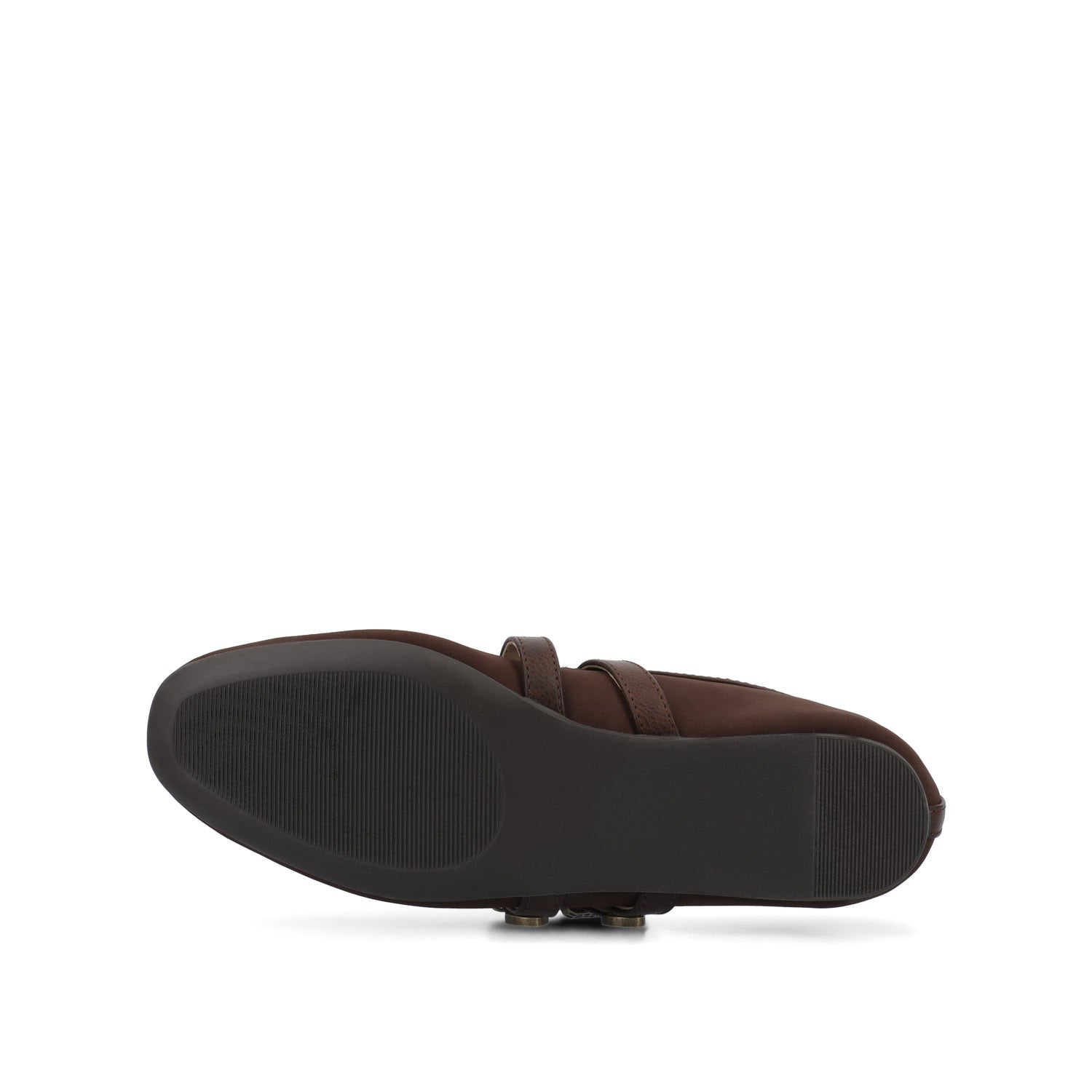 FLORENE MARY JANE WESTERN FLATS - Chocolate