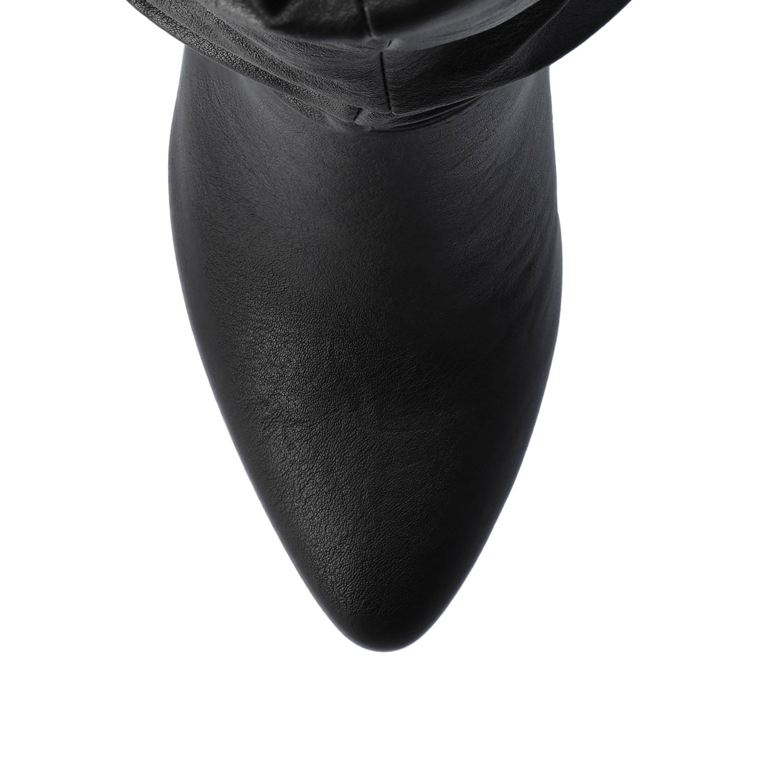 FLORETTA OVER THE KNEE BOOTS-Black