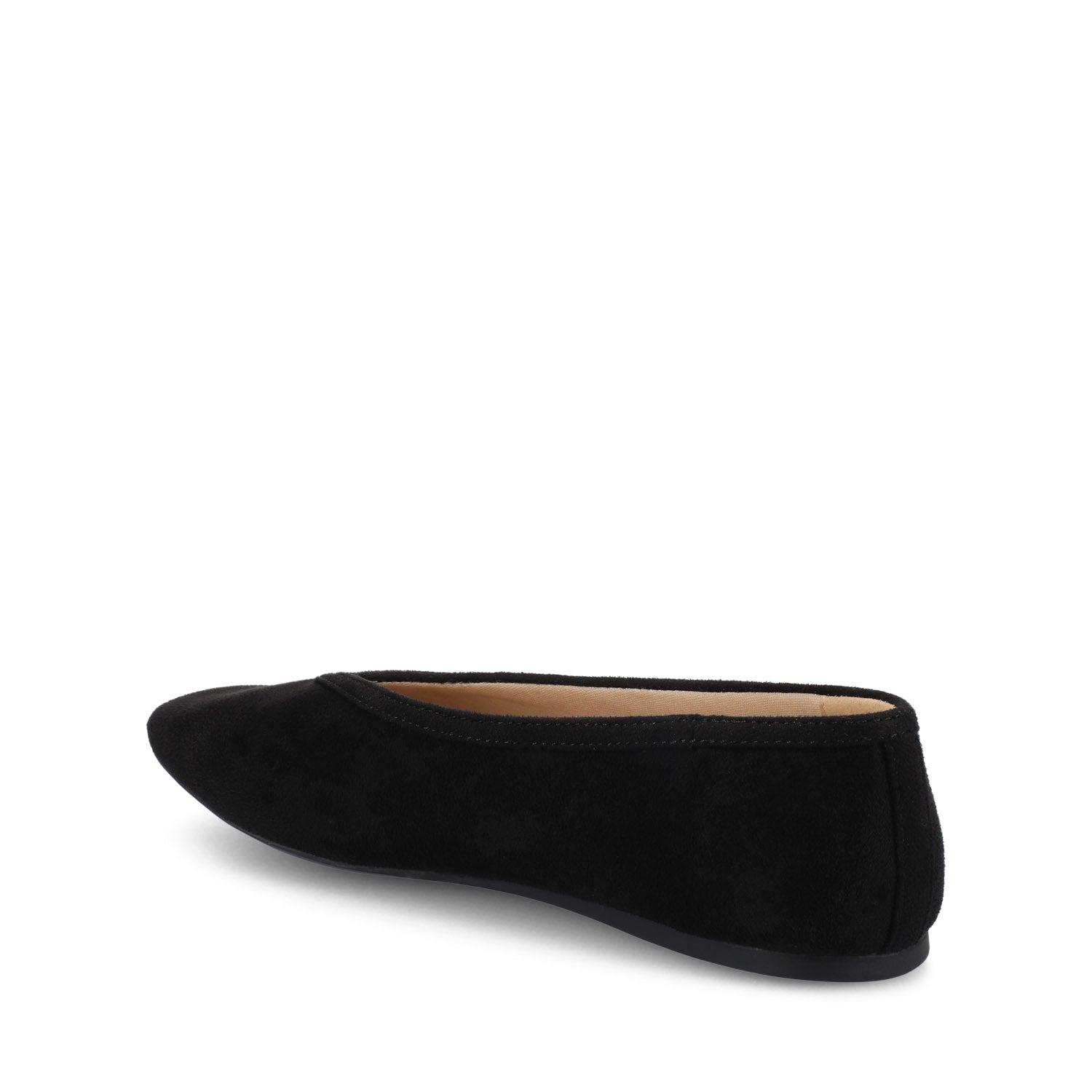 FORTUNE BALLET FLATS - Black Suede