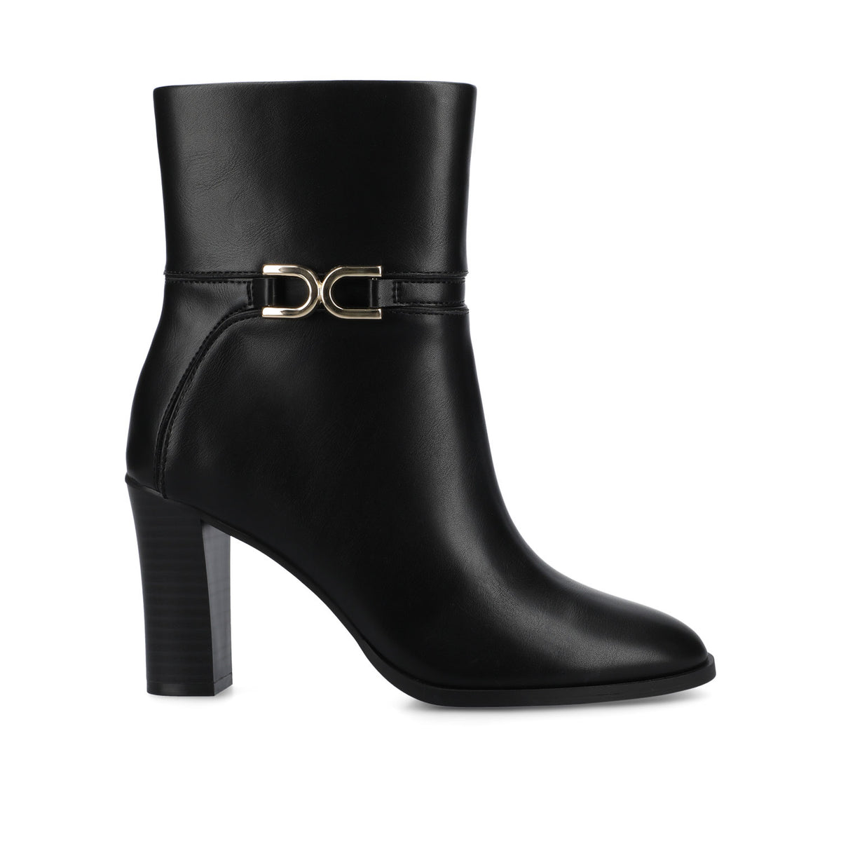 FREYJA ANKLE BOOTIE - Black Smooth