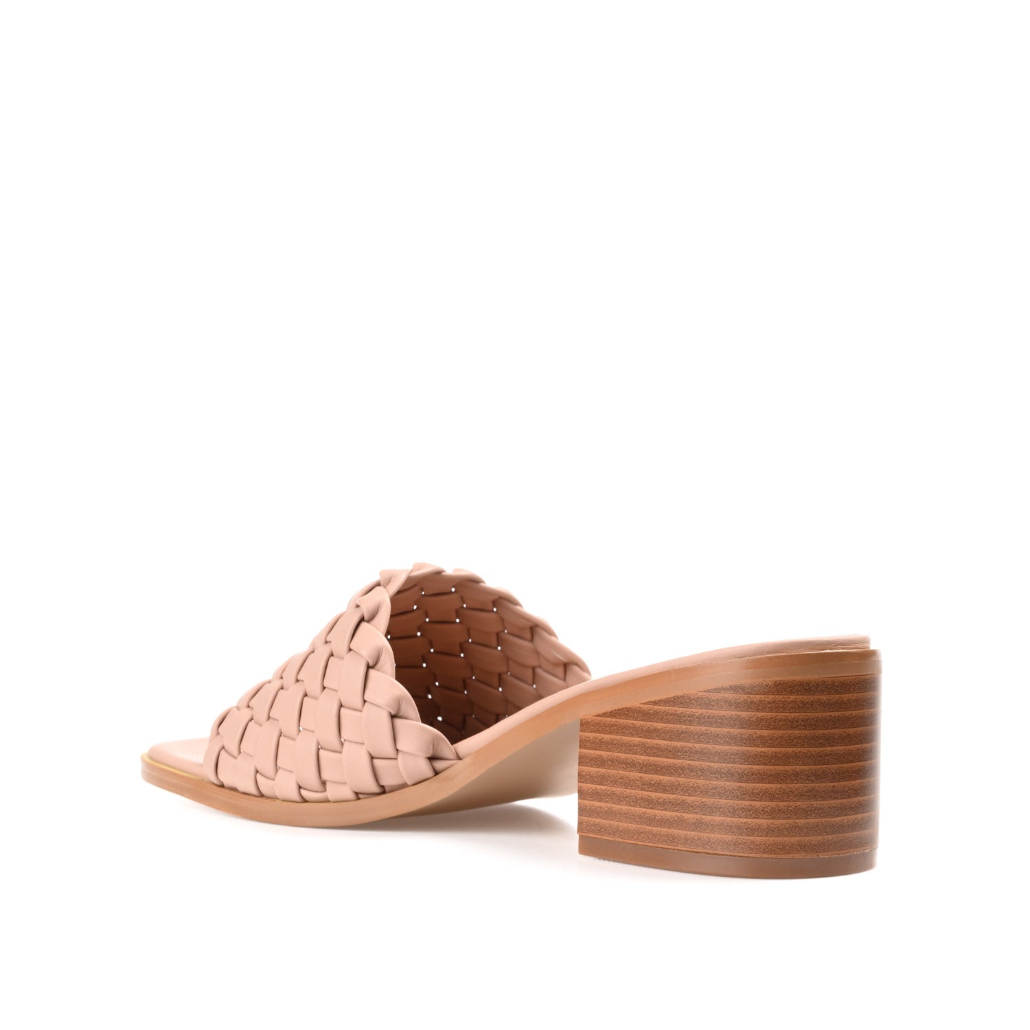 FYLICIA HEELED SANDALS IN VEGAN LEATHER - Blush