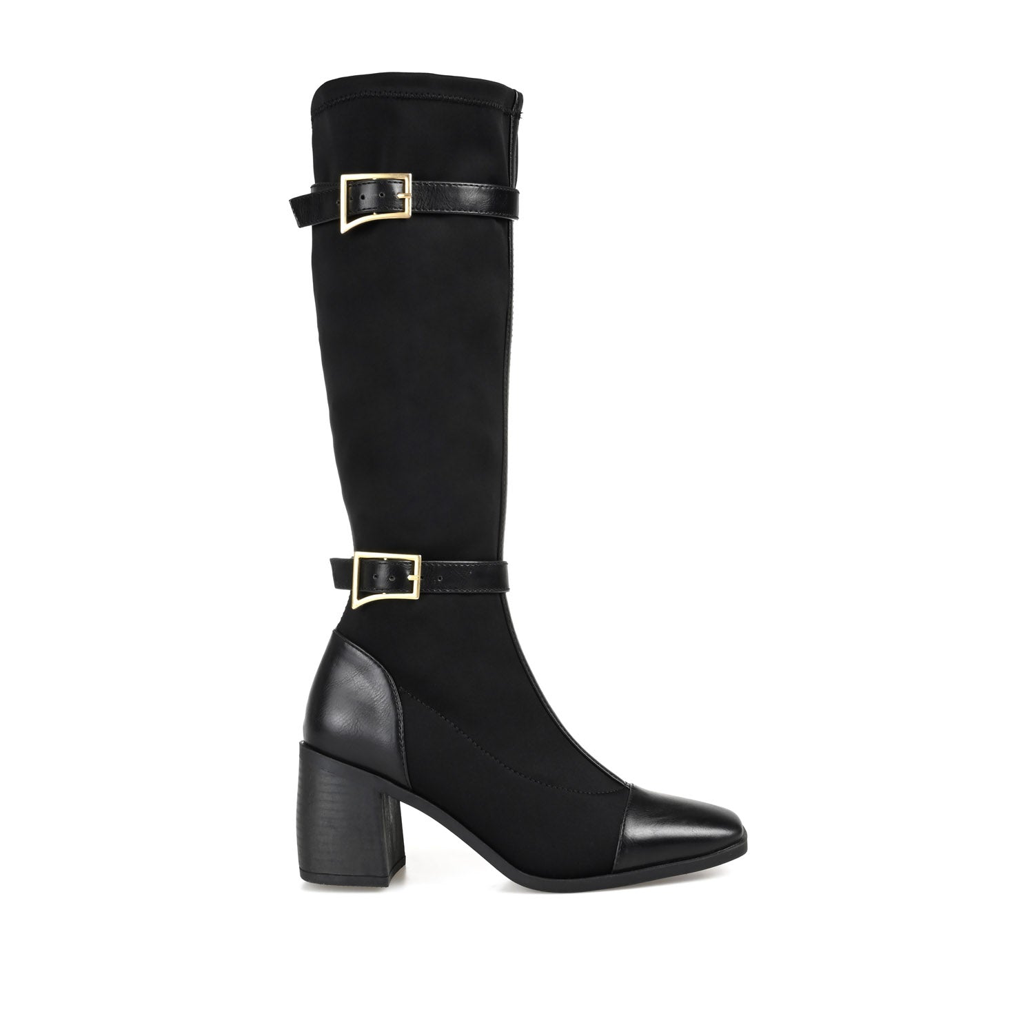 GAIBREE KNEE-HIGH BOOTS IN STRETCHY FABRIC