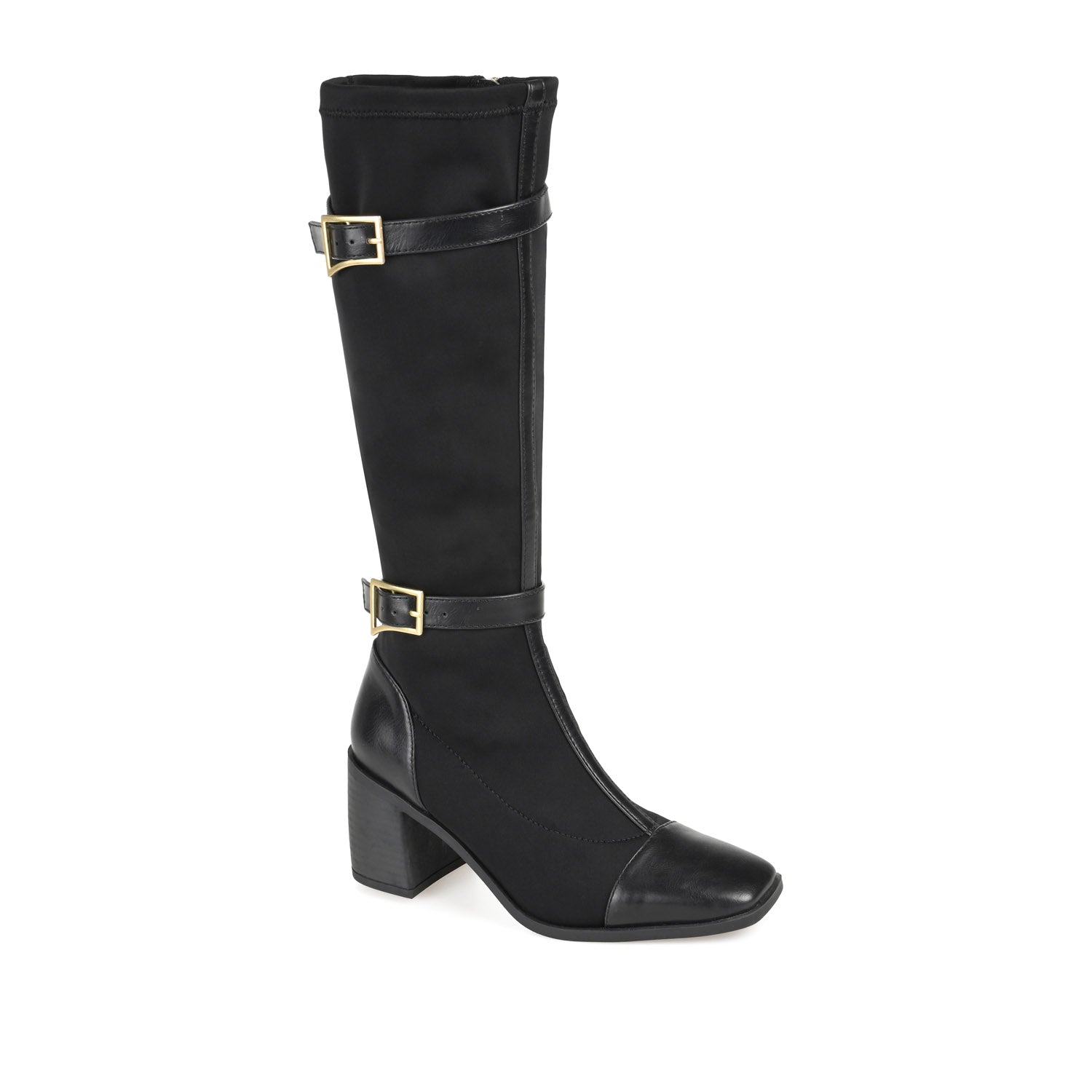GAIBREE KNEE-HIGH BOOTS IN STRETCHY FABRIC