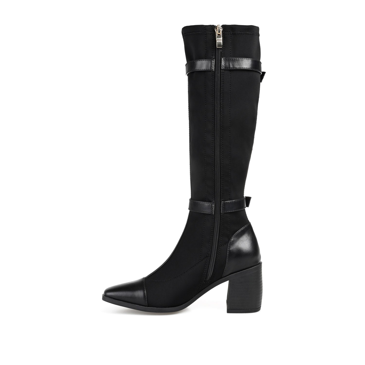 GAIBREE STRETCHY BOOTS IN X-WIDE CALF - Black