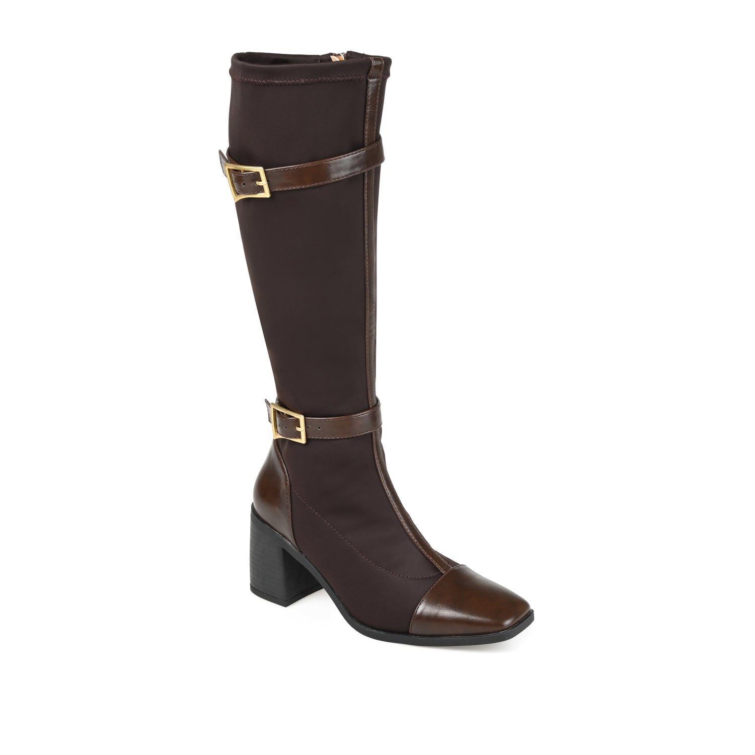 GAIBREE KNEE-HIGH BOOTS IN STRETCHY FABRIC