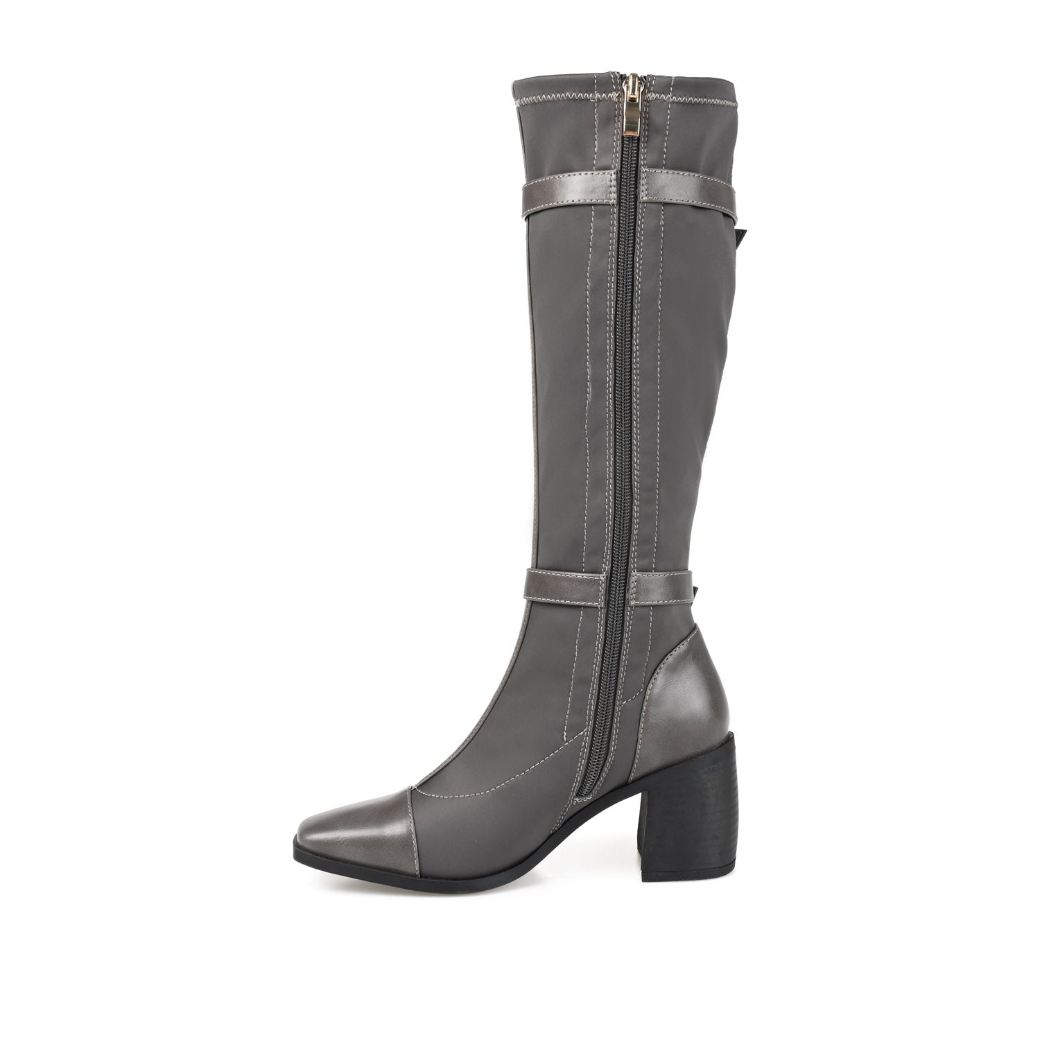 GAIBREE KNEE-HIGH BOOTS IN STRETCHY FABRIC