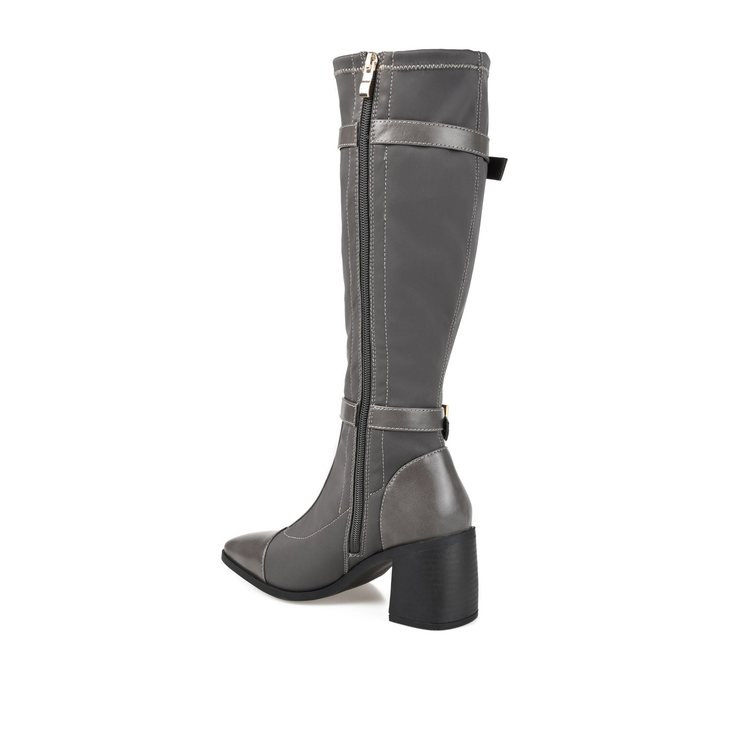 GAIBREE KNEE-HIGH BOOTS IN STRETCHY FABRIC