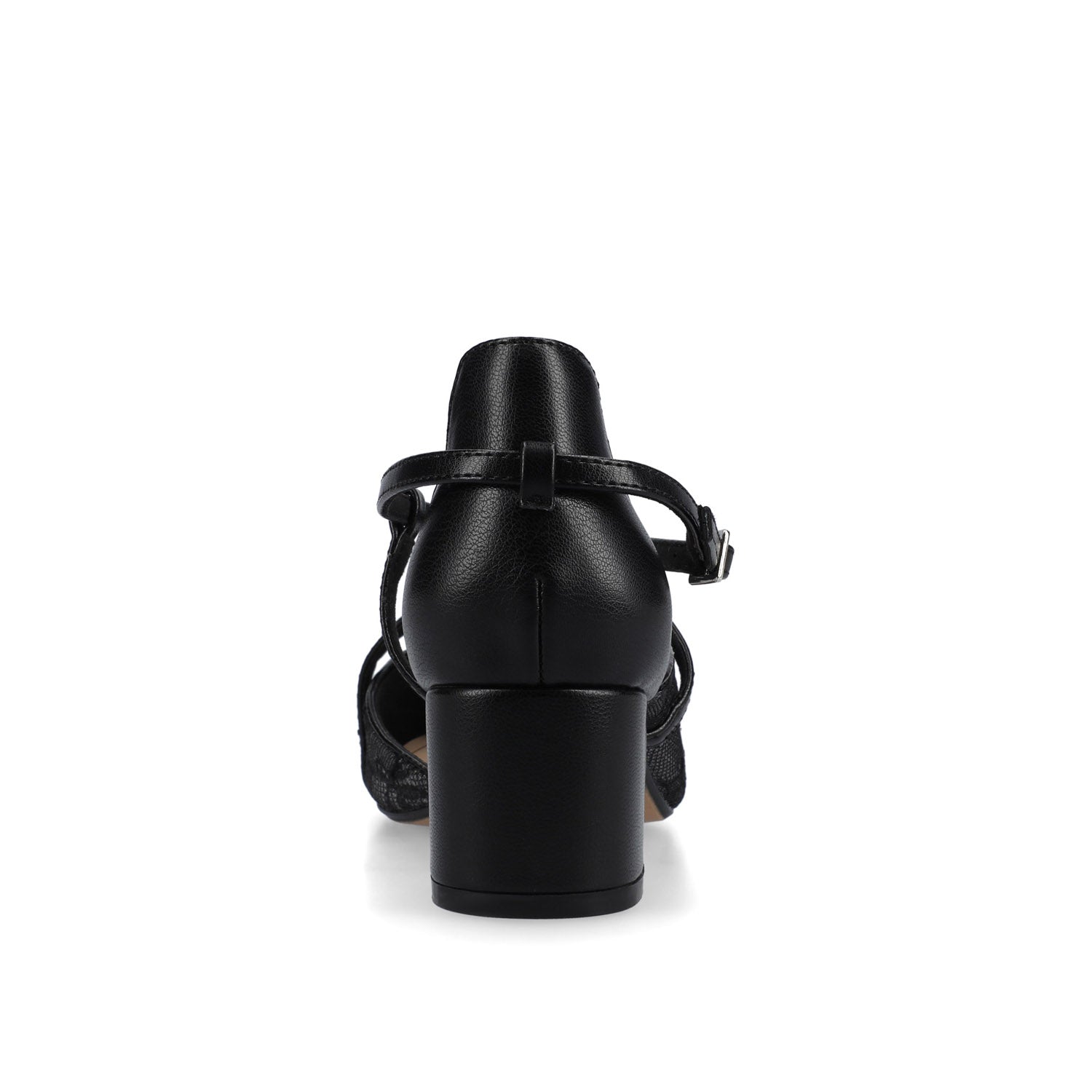 GALVINN LOW BLOCK HEELS IN VEGAN LEATHER