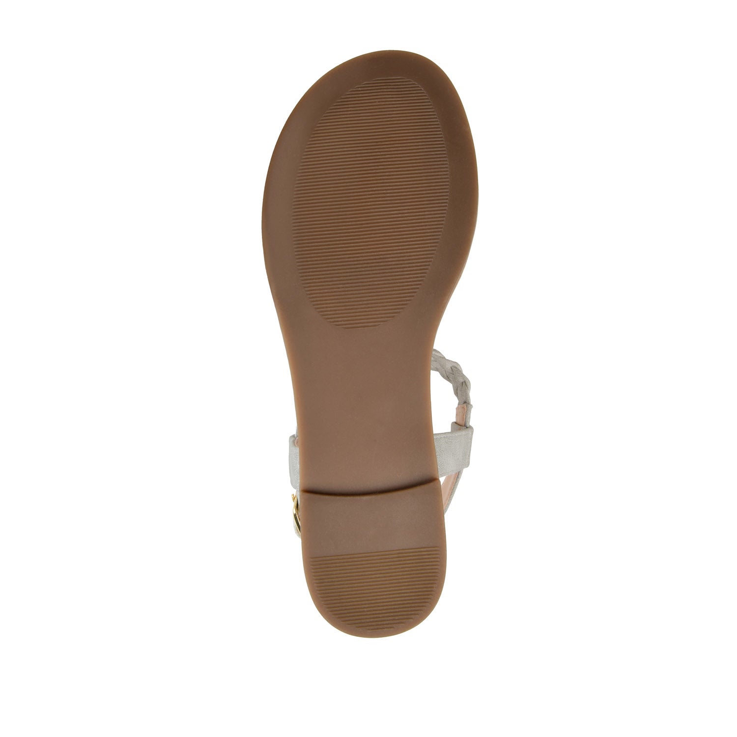 GENEVIVE T-STRAP SANDALS IN VEGAN LEATHER
