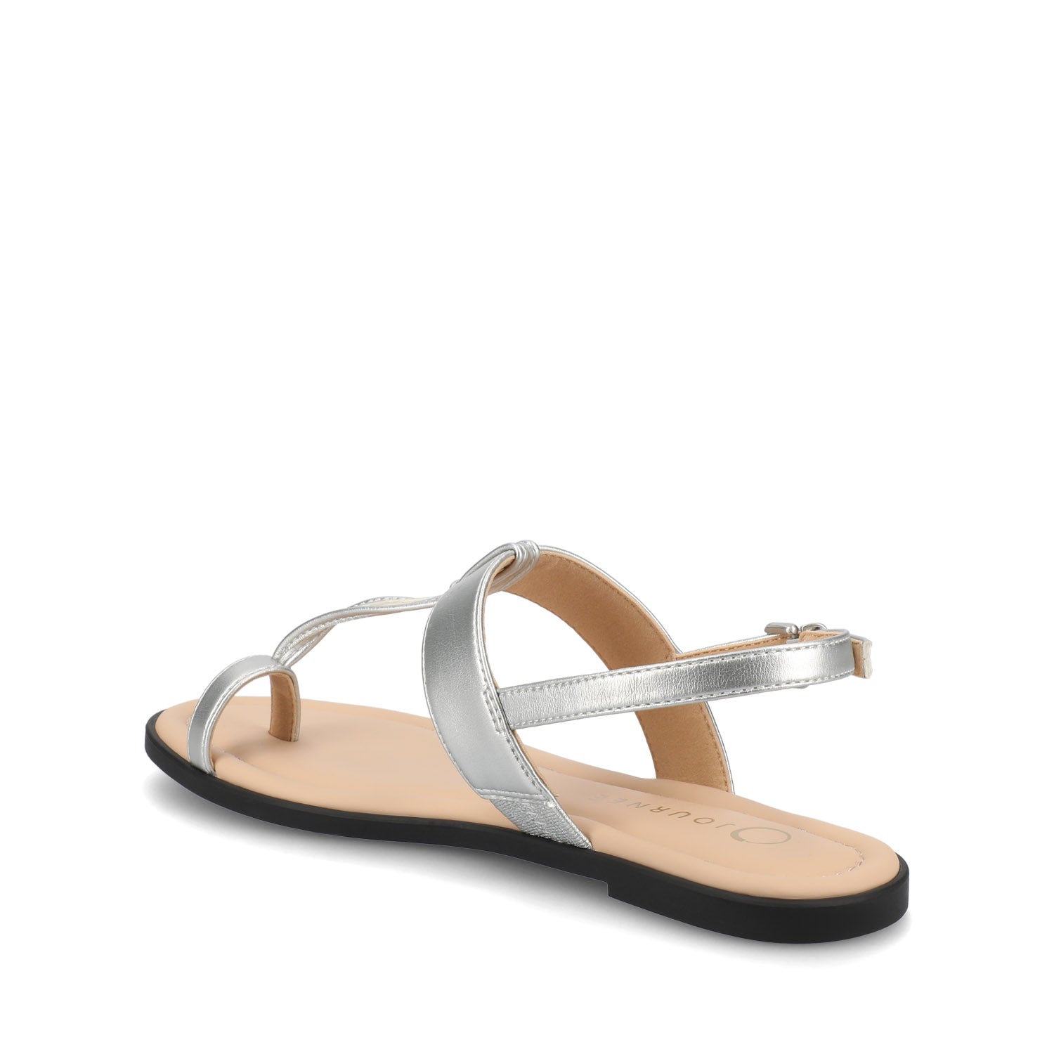GERRA SANDALS IN VEGAN LEATHER - Silver PU