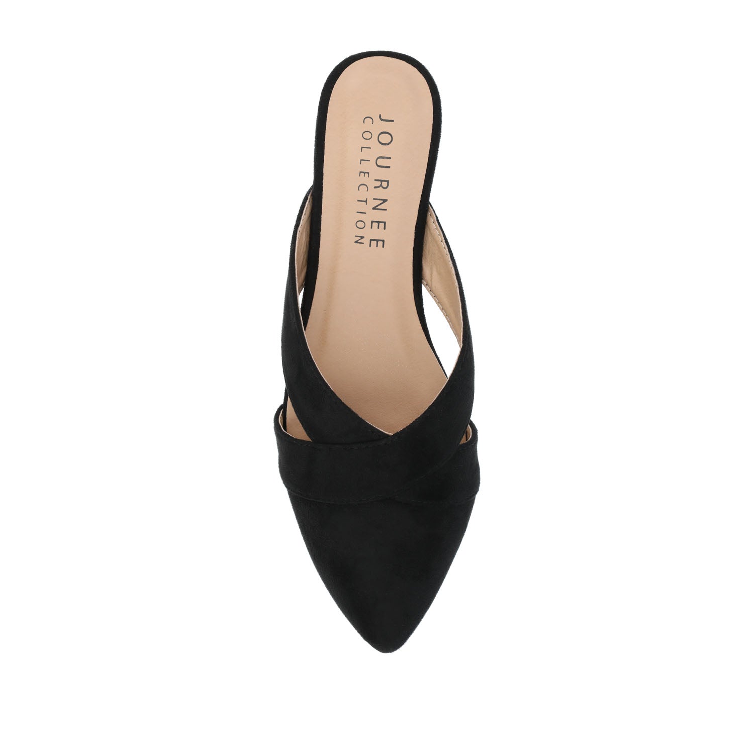 GIADA MULE FLATS IN FAUX SUEDE