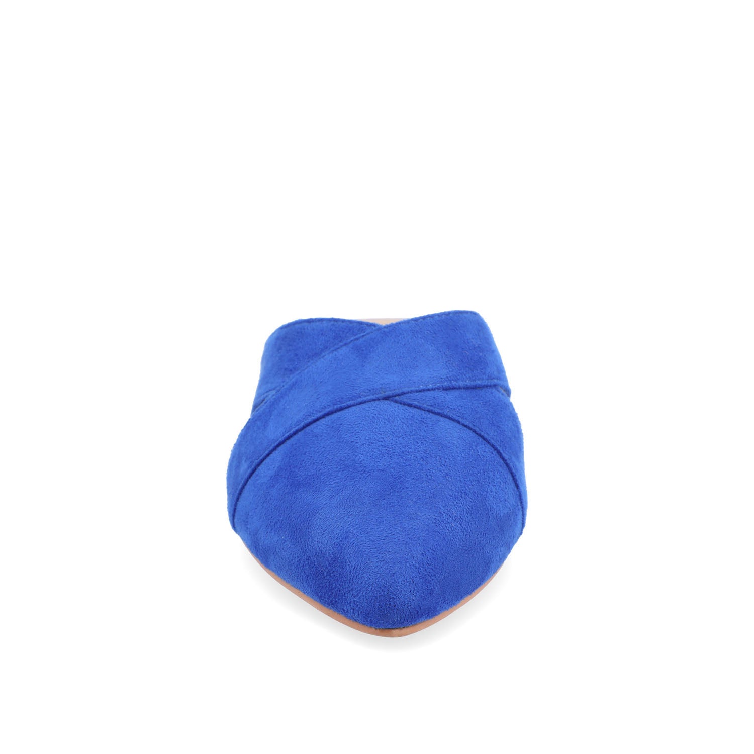 GIADA MULE FLATS IN FAUX SUEDE - Blue