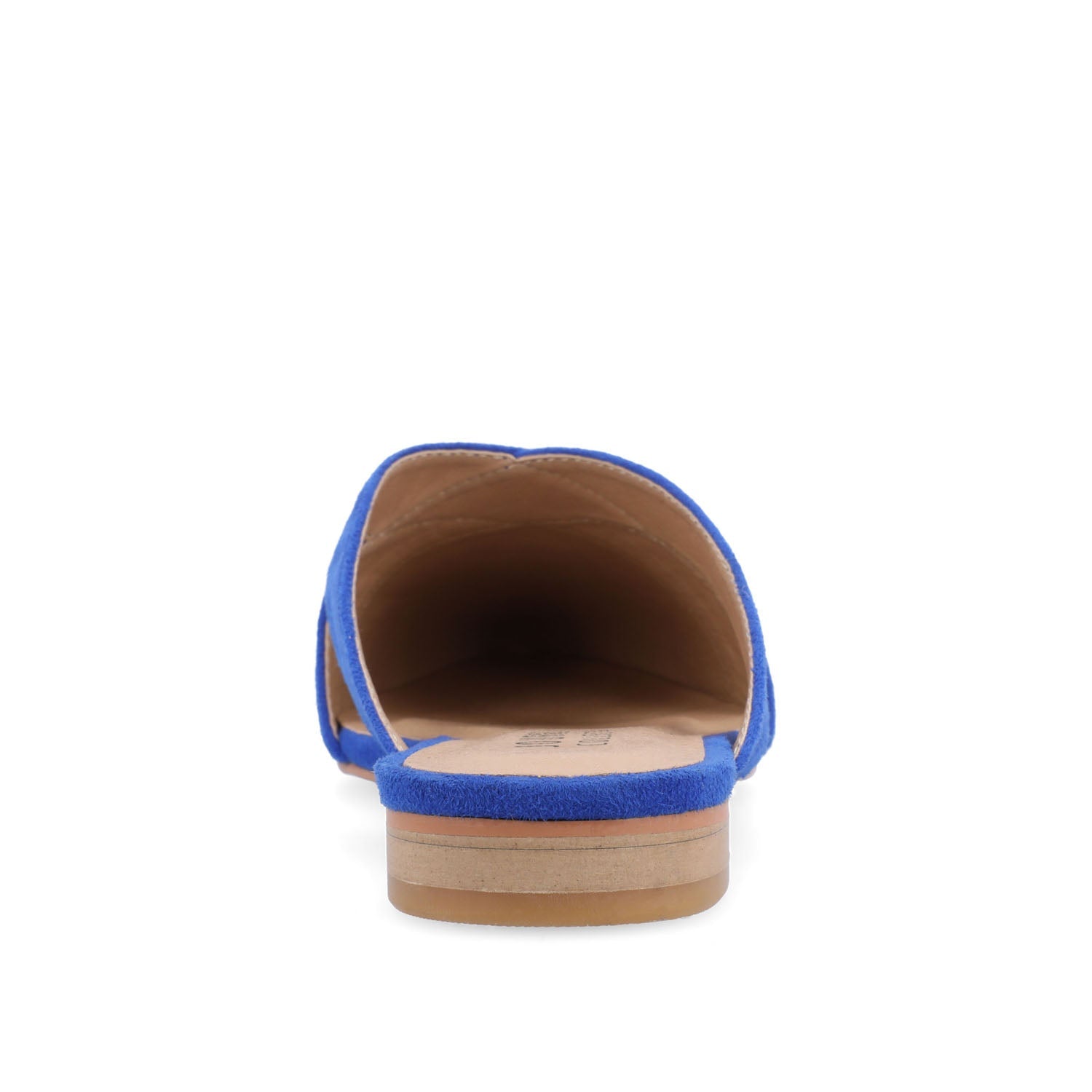 GIADA MULE FLATS IN FAUX SUEDE - Blue