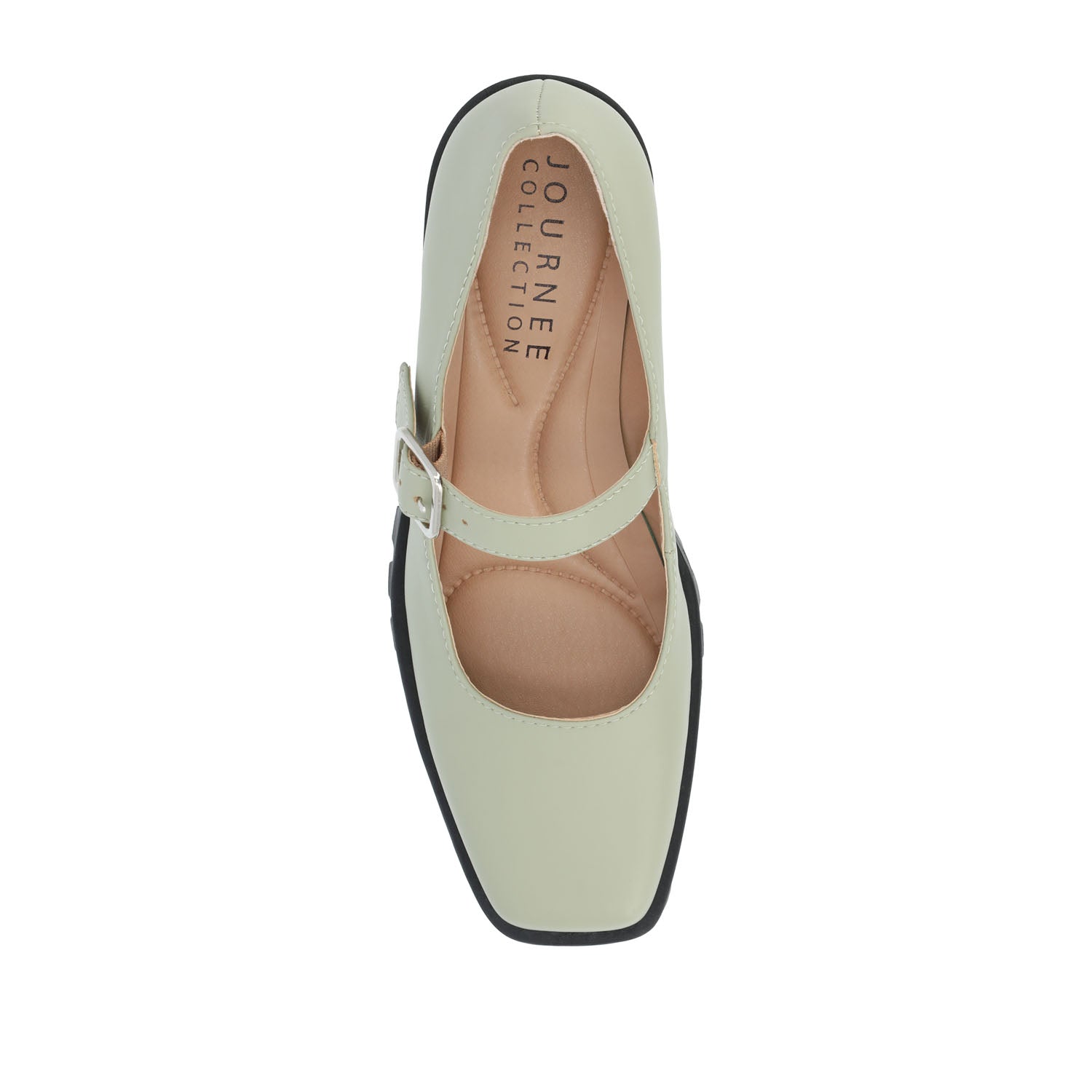 GLADYS MARY JANE HEELS IN VEGAN LEATHER