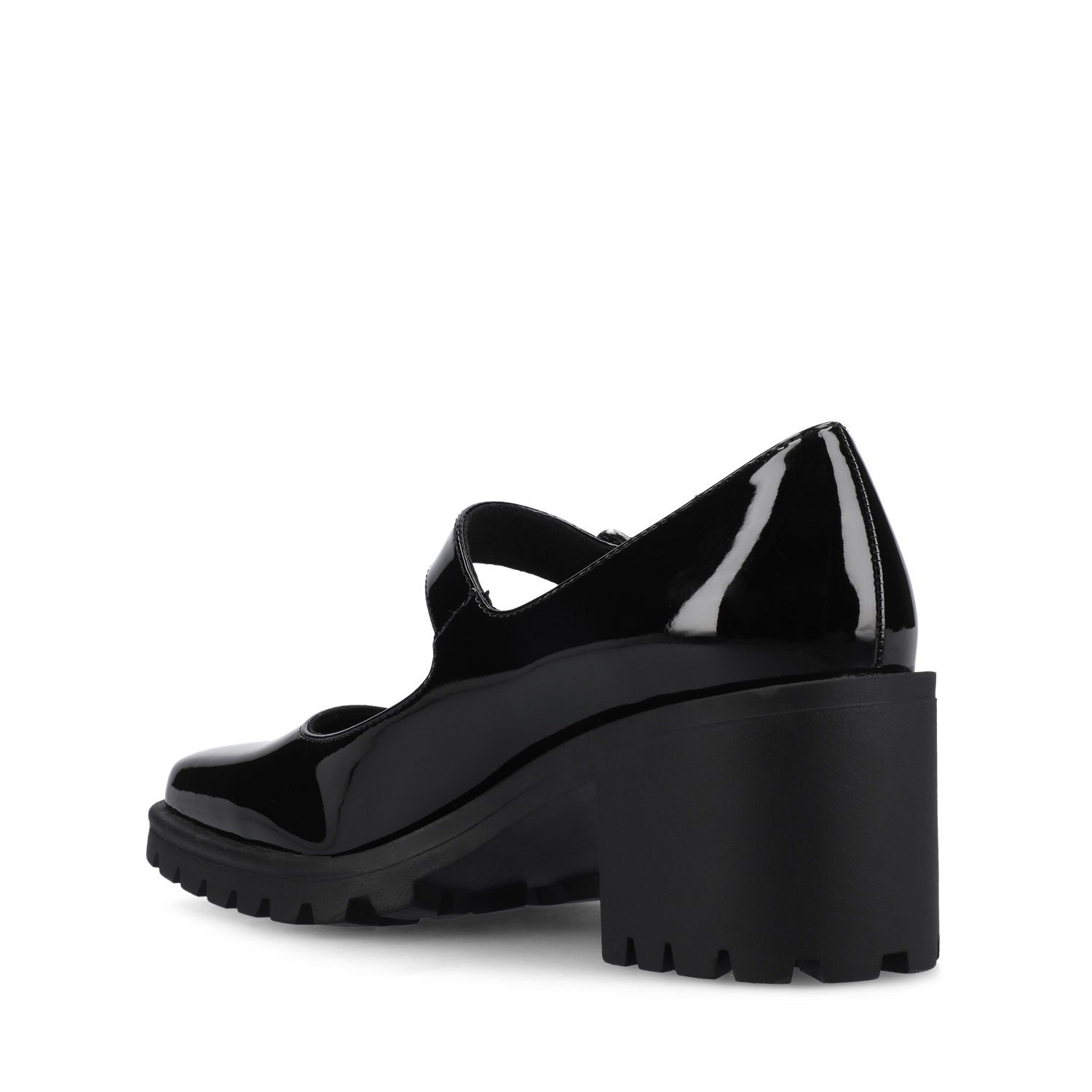 GLADYS MARY JANE HEELS IN VEGAN LEATHER