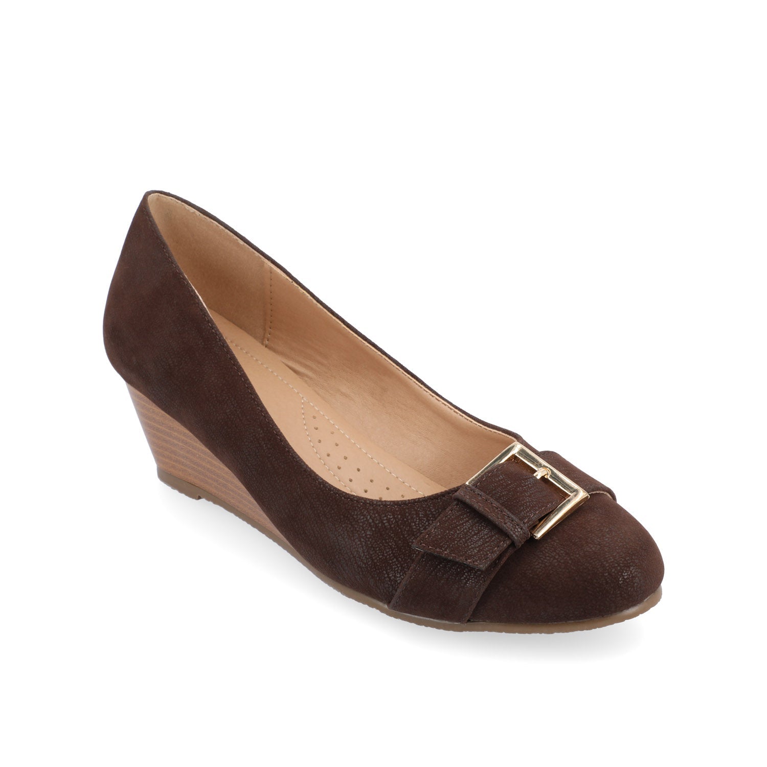 GRAYSN WEDGE HEELS IN WIDE - Brown
