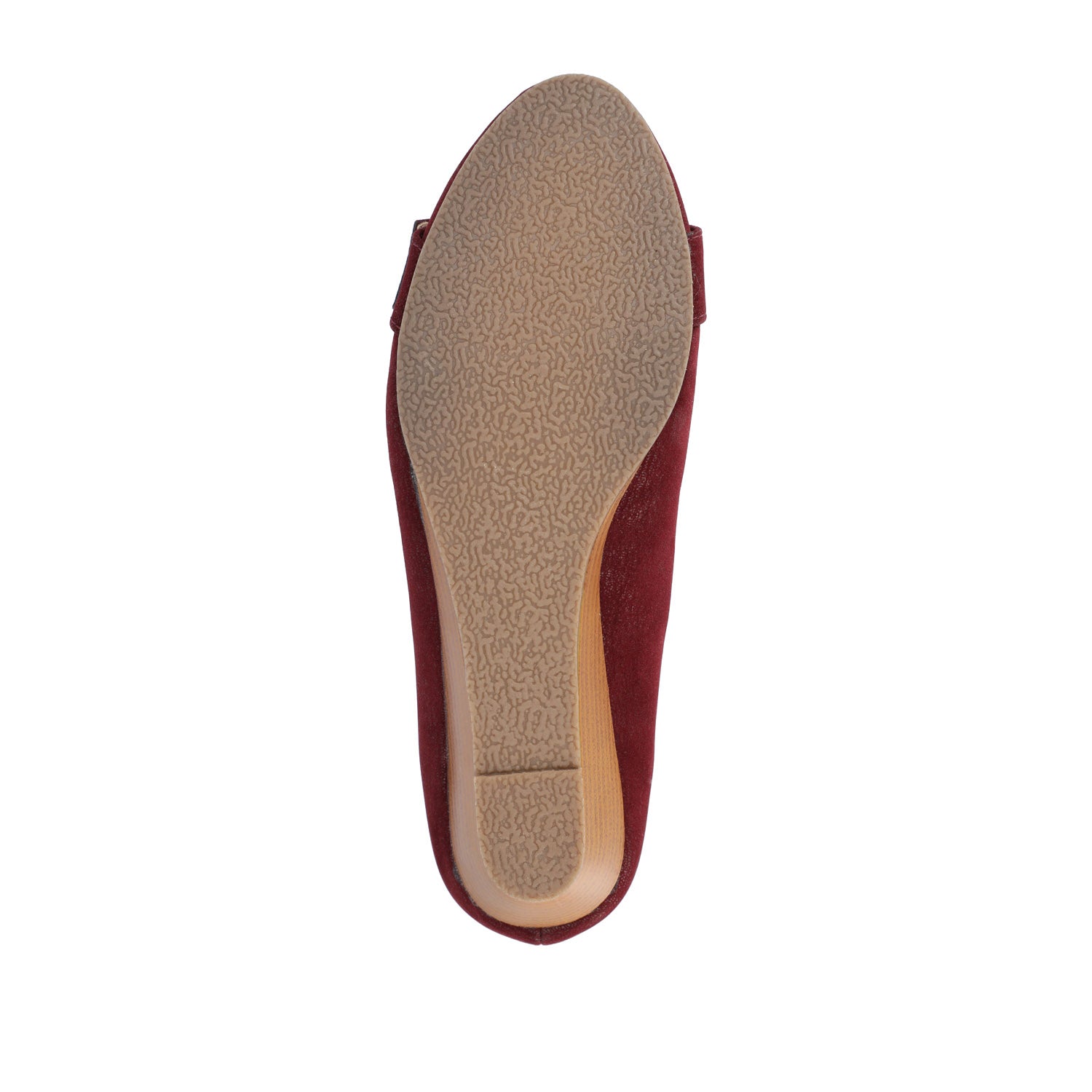 GRAYSN WEDGE HEELS IN VEGAN LEATHER - Wine