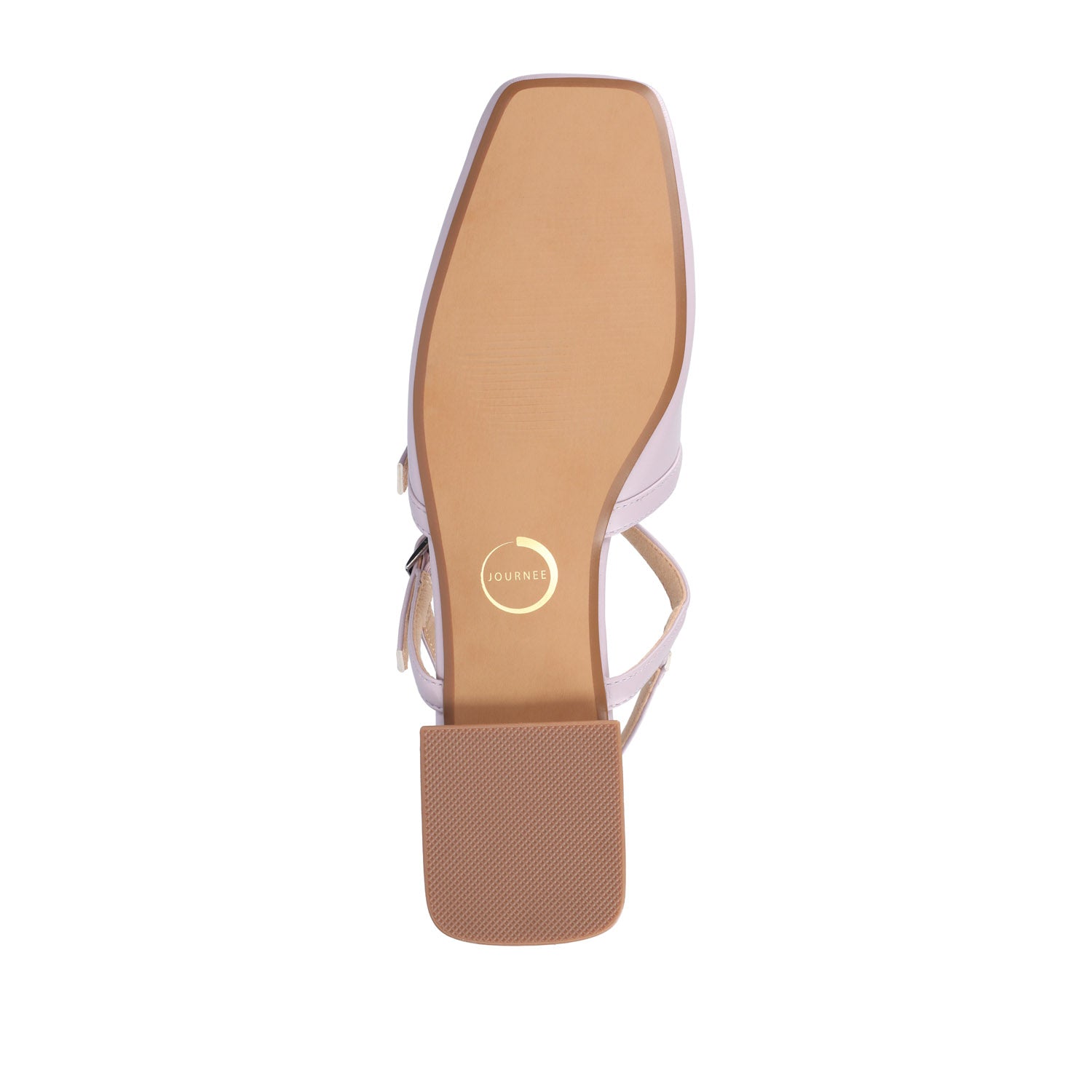 GRETCHENN HEELED FLATS IN VEGAN LEATHER IN WIDE