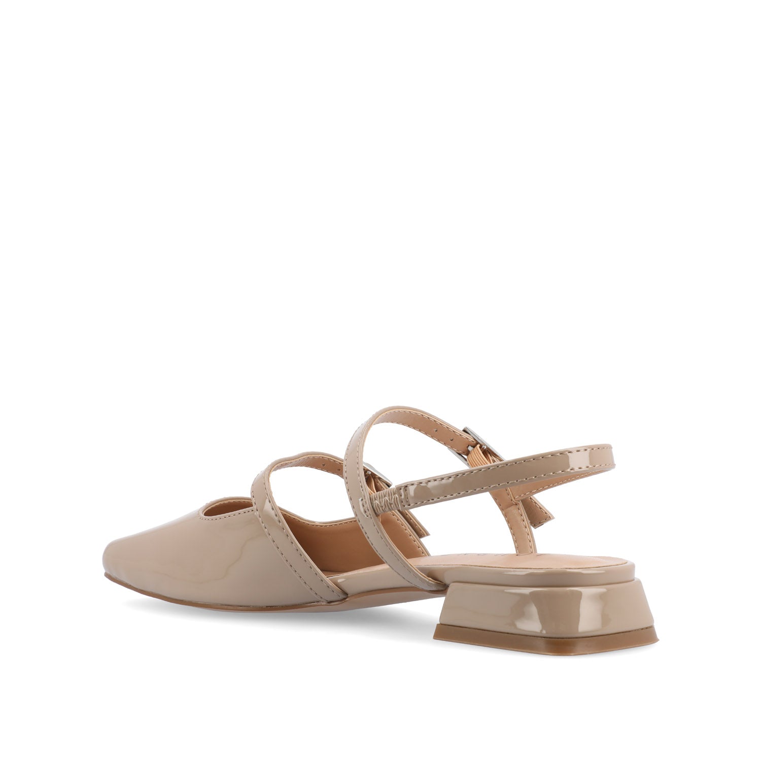 GRETCHENN HEELED FLATS IN PATENT