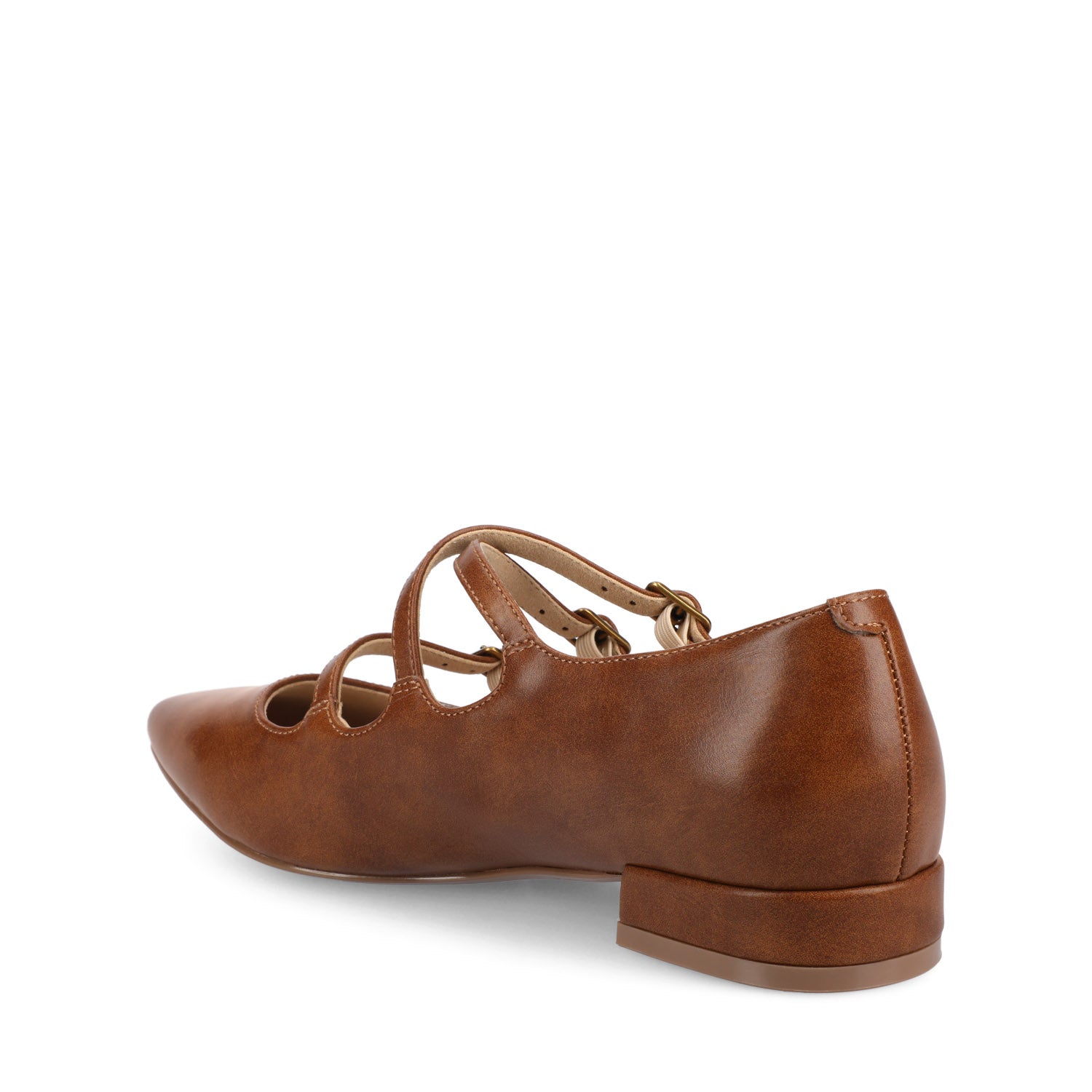 GRETEL BALLET PUMPS - Cognac