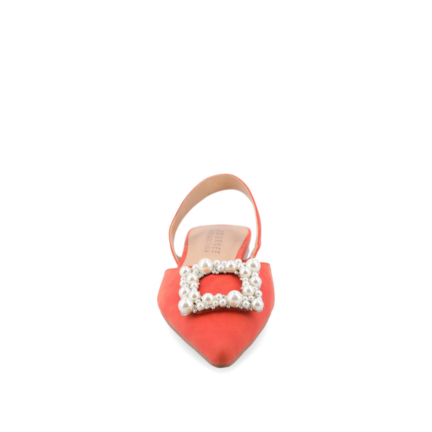HANNAE SLINGBACK FLATS IN WIDE - Orange