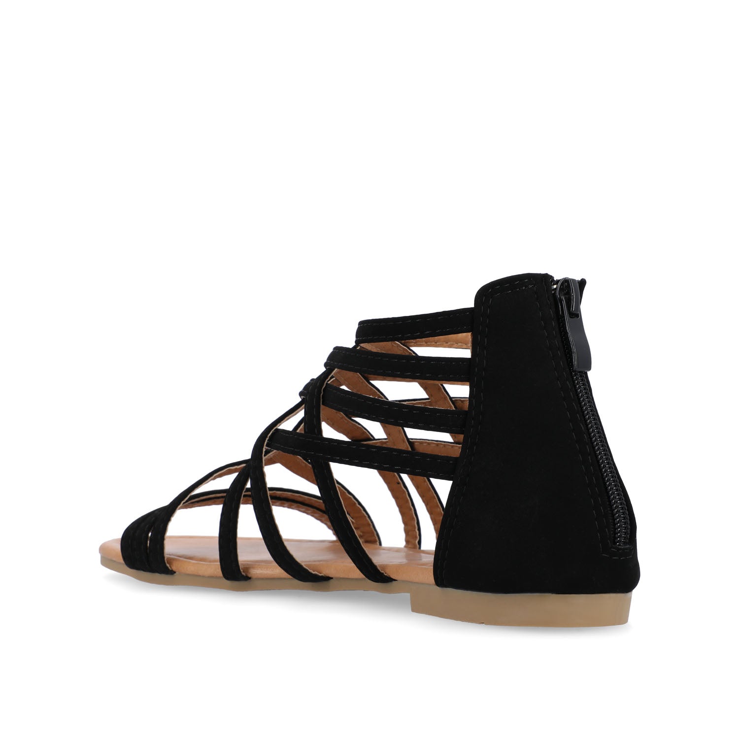 HANNI GLADIATOR SANDALS IN WIDE - Black PU