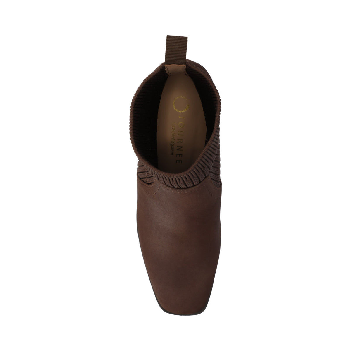 HARLOWE CHELSEA BOOTIES IN WIDE - Chocolate Nubuck