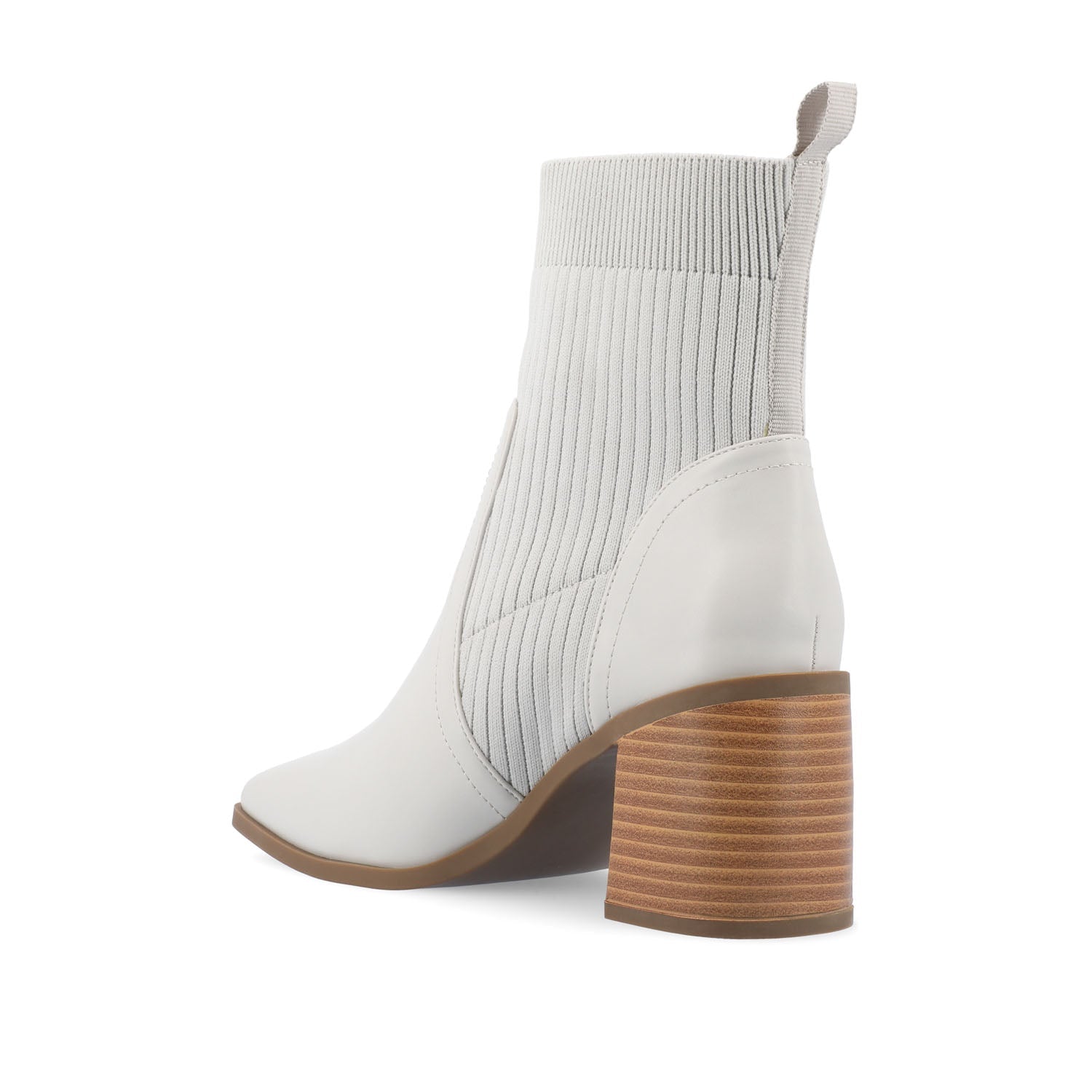 HARLOWE CHELSEA BOOTIES IN VEGAN LEATHER - Off White