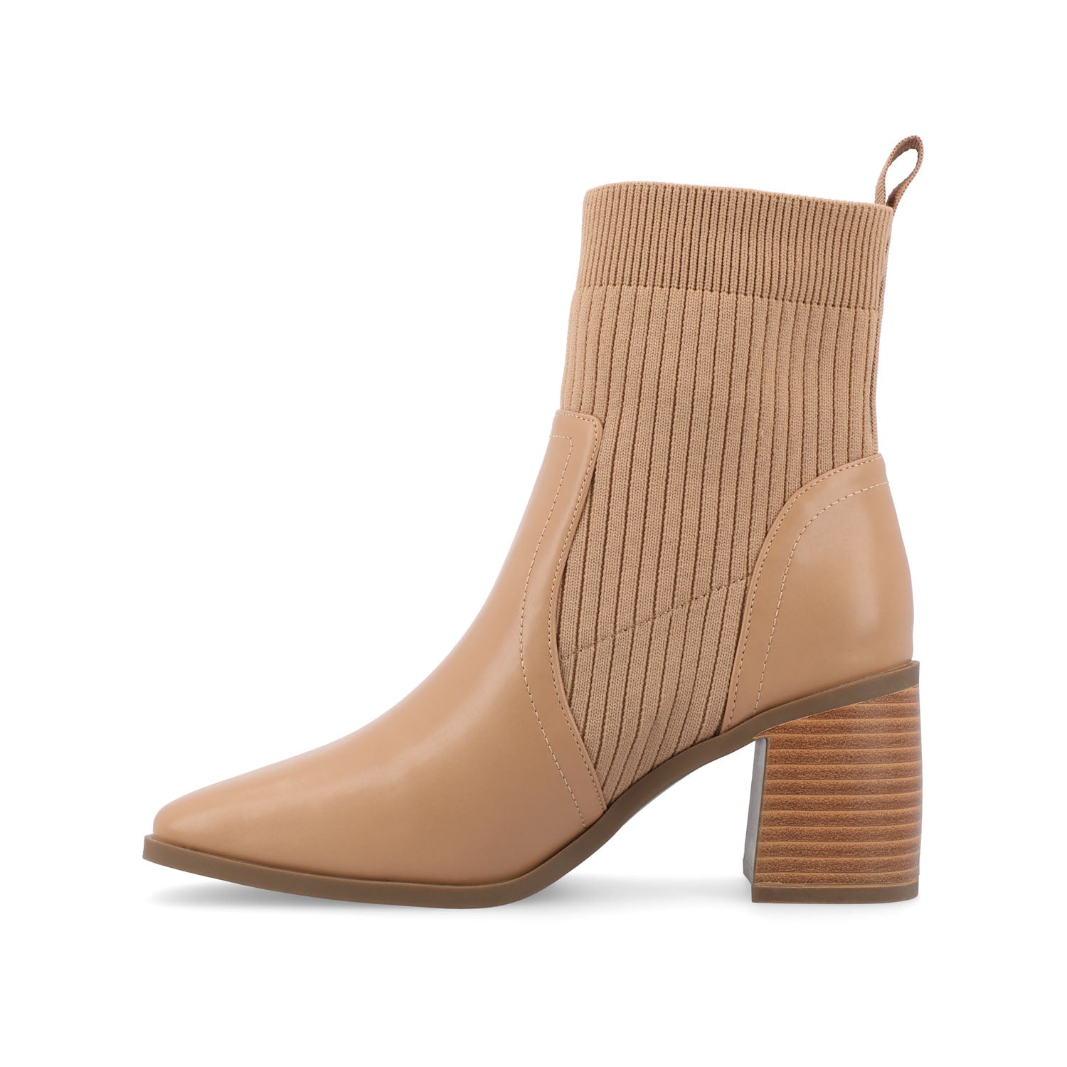 HARLOWE CHELSEA BOOTIES IN WIDE - Tan