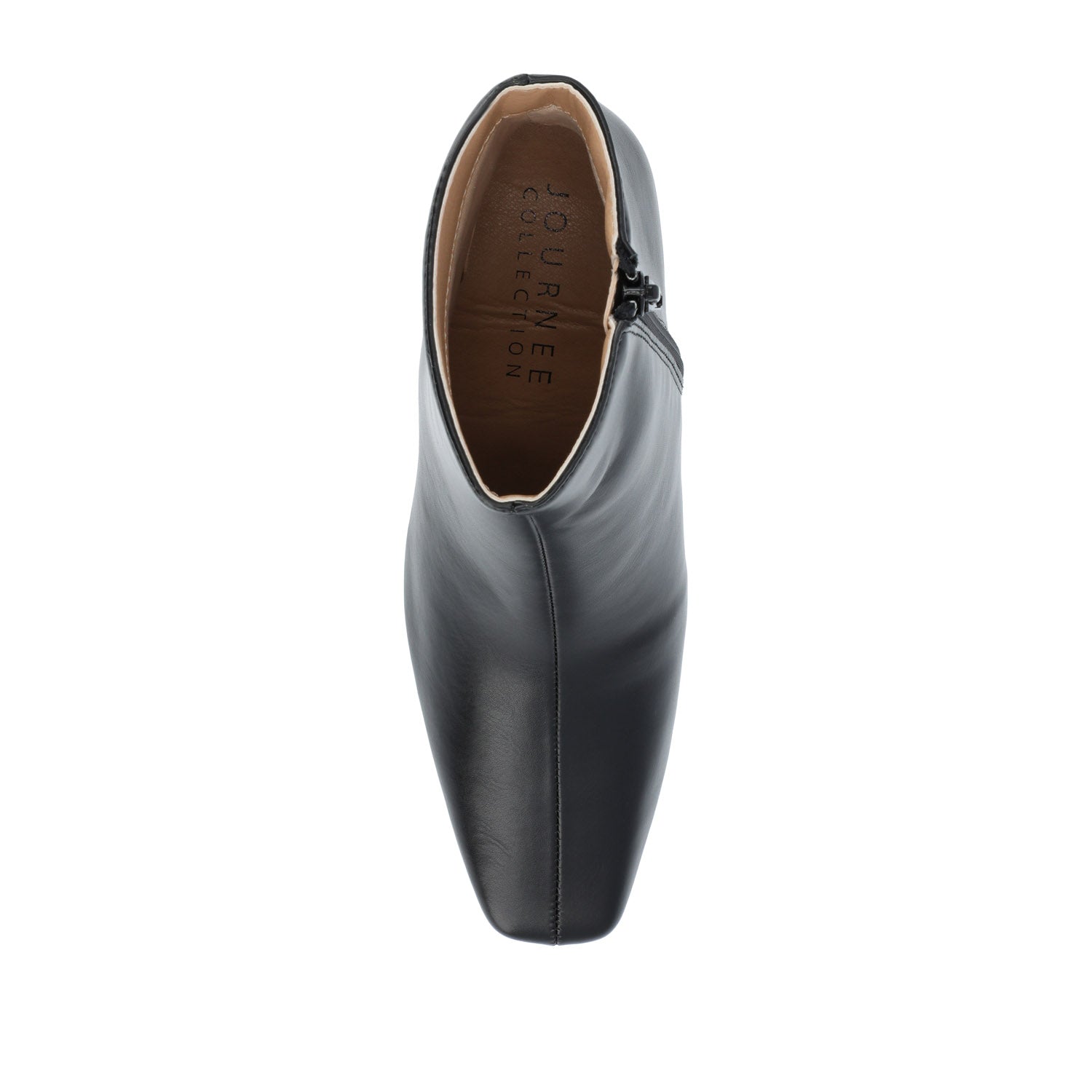 HAYLINN VEGAN LEATHER BOOTIES IN WIDE