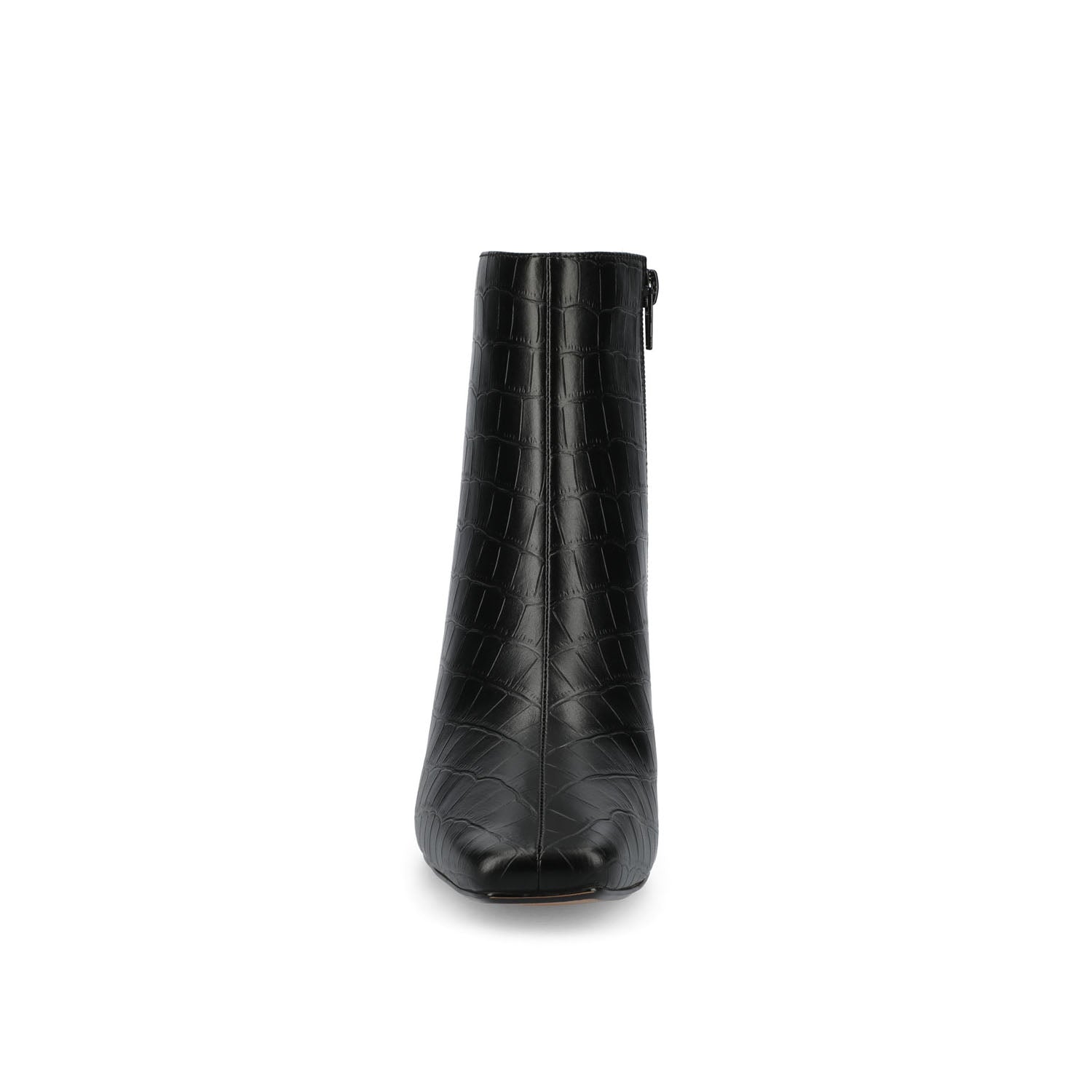 HAYLINN SQUARE TOE BOOTIES IN VEGAN LEATHER