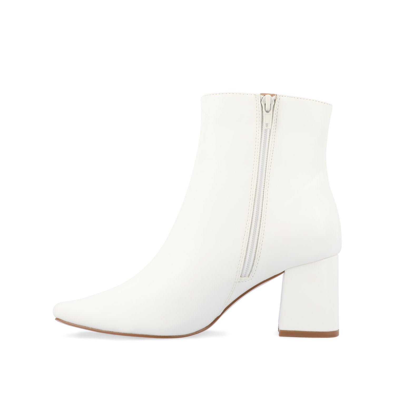 HAYLINN VEGAN LEATHER BOOTIES IN WIDE