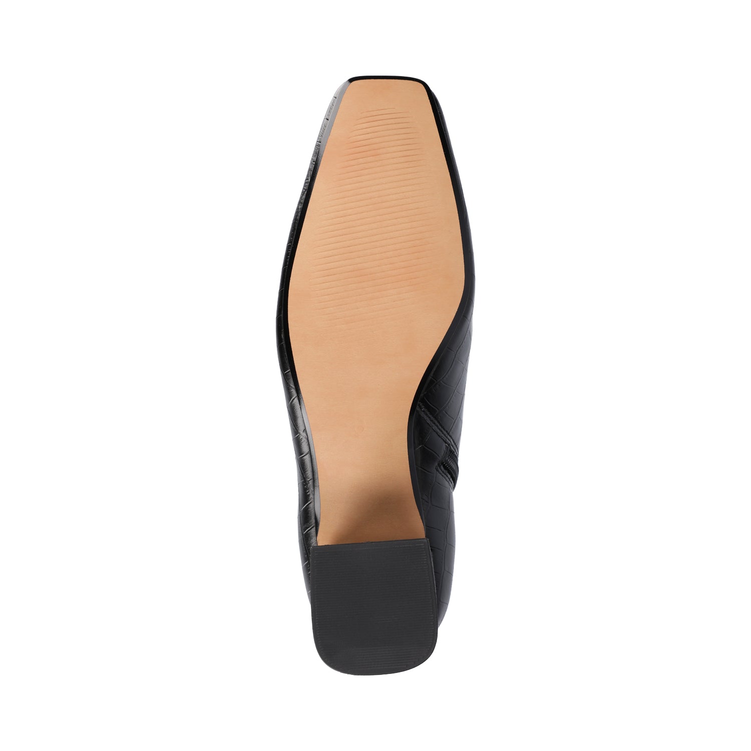 HAYLINN FAUX LEATHER BOOTIES IN WIDE