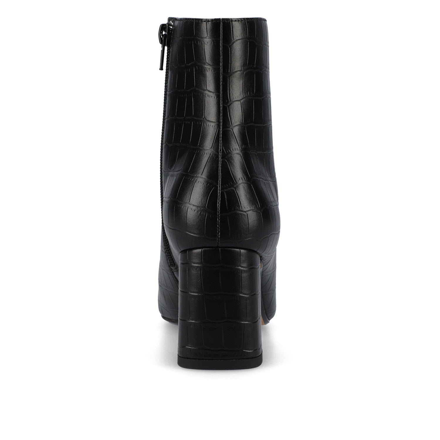 HAYLINN FAUX LEATHER BOOTIES IN WIDE