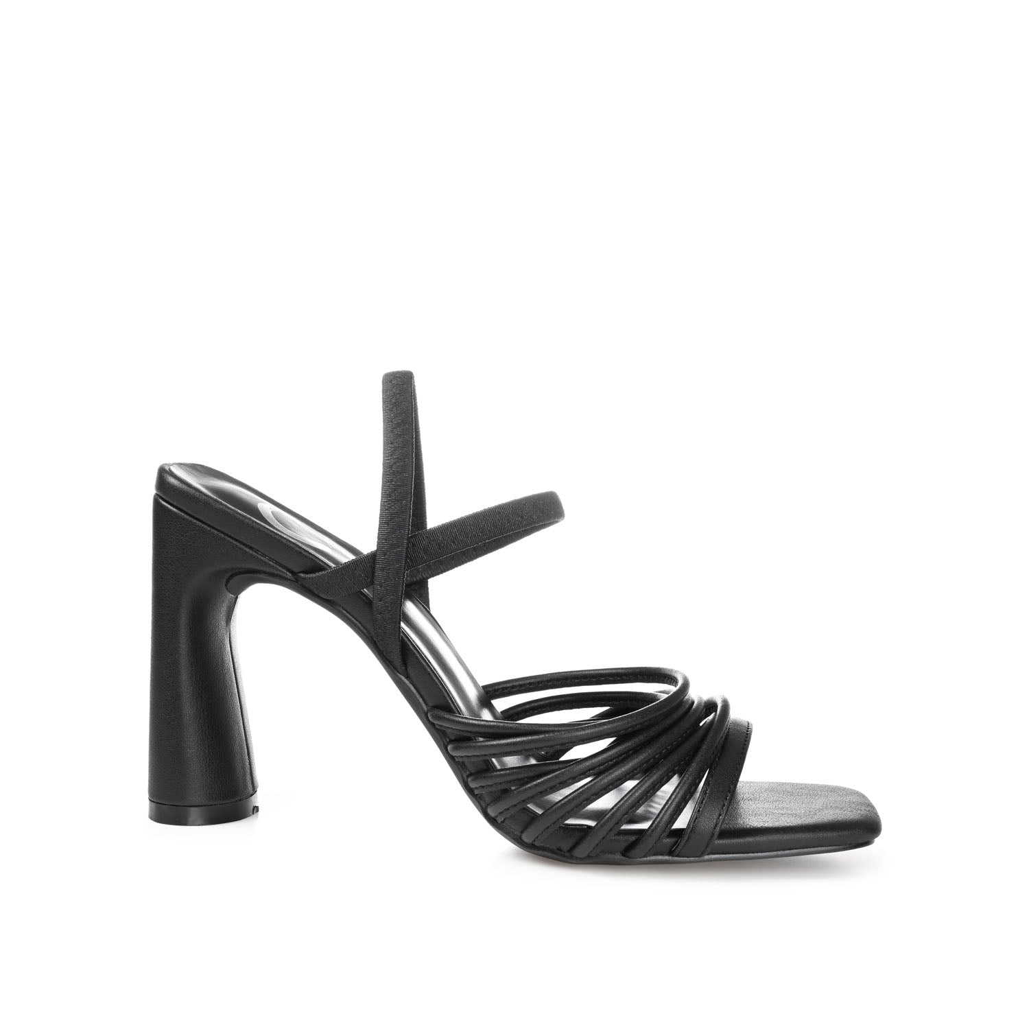 HERA STRAPPY HEELS IN VEGAN LEATHER