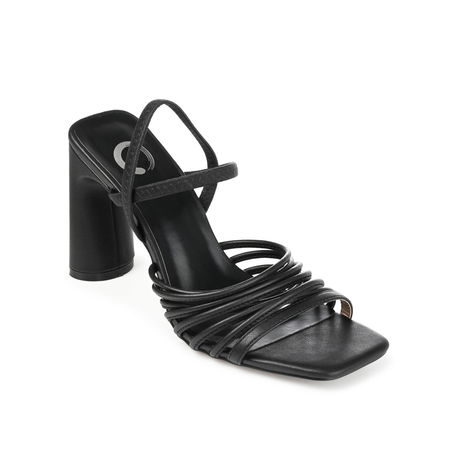 HERA STRAPPY HEELS IN VEGAN LEATHER
