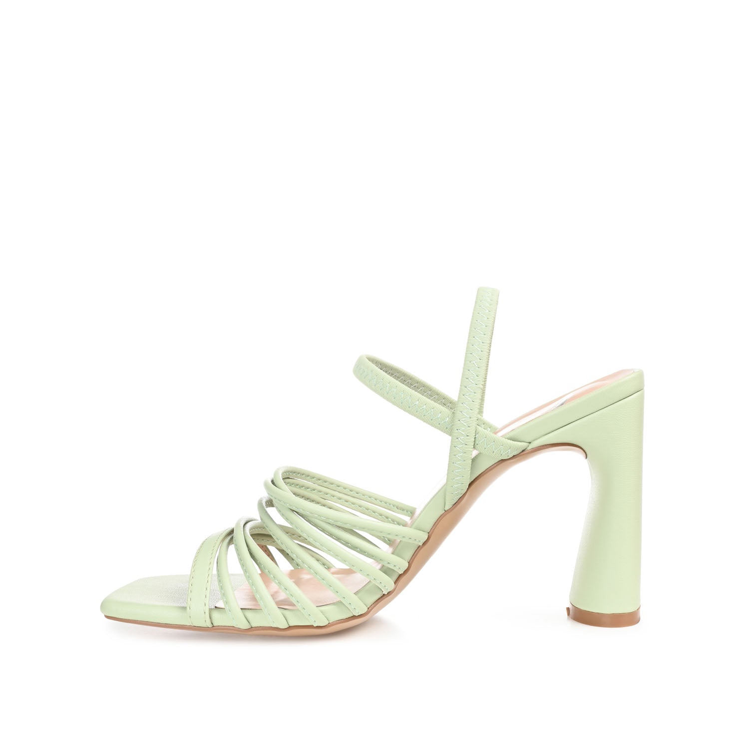 HERA STRAPPY HEELS IN VEGAN LEATHER