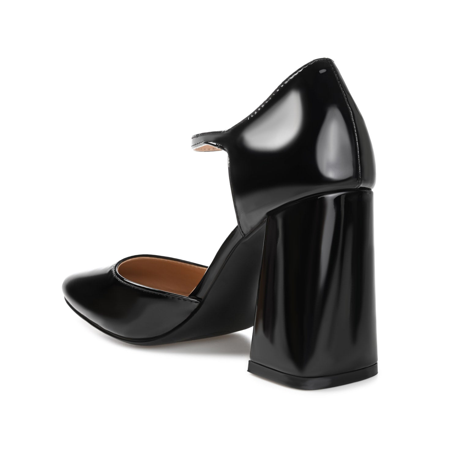 HESSTER D'ORSAY PUMP HEELS IN PATENT - Black