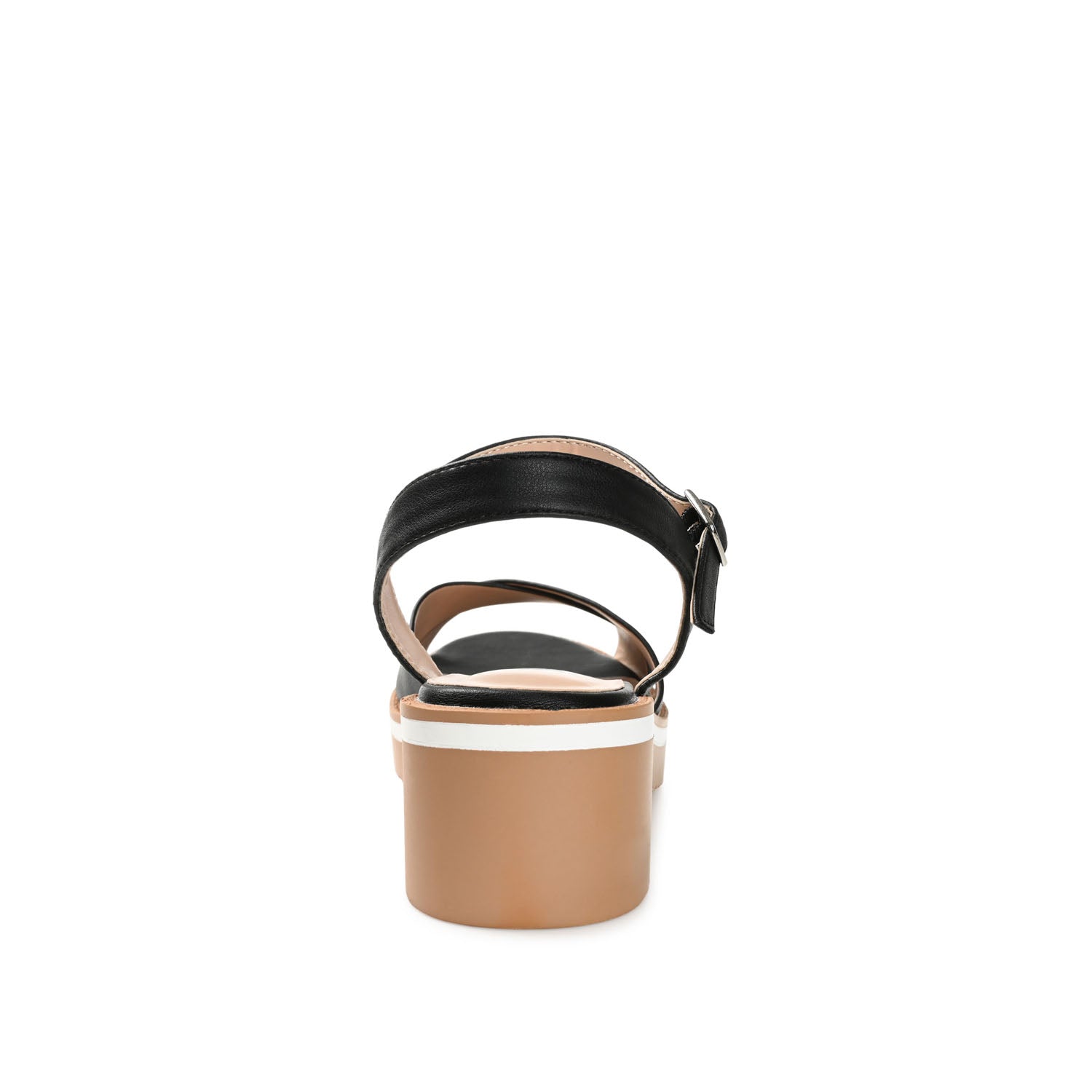 HILAREE HEELED SANDALS IN VEGAN LEATHER