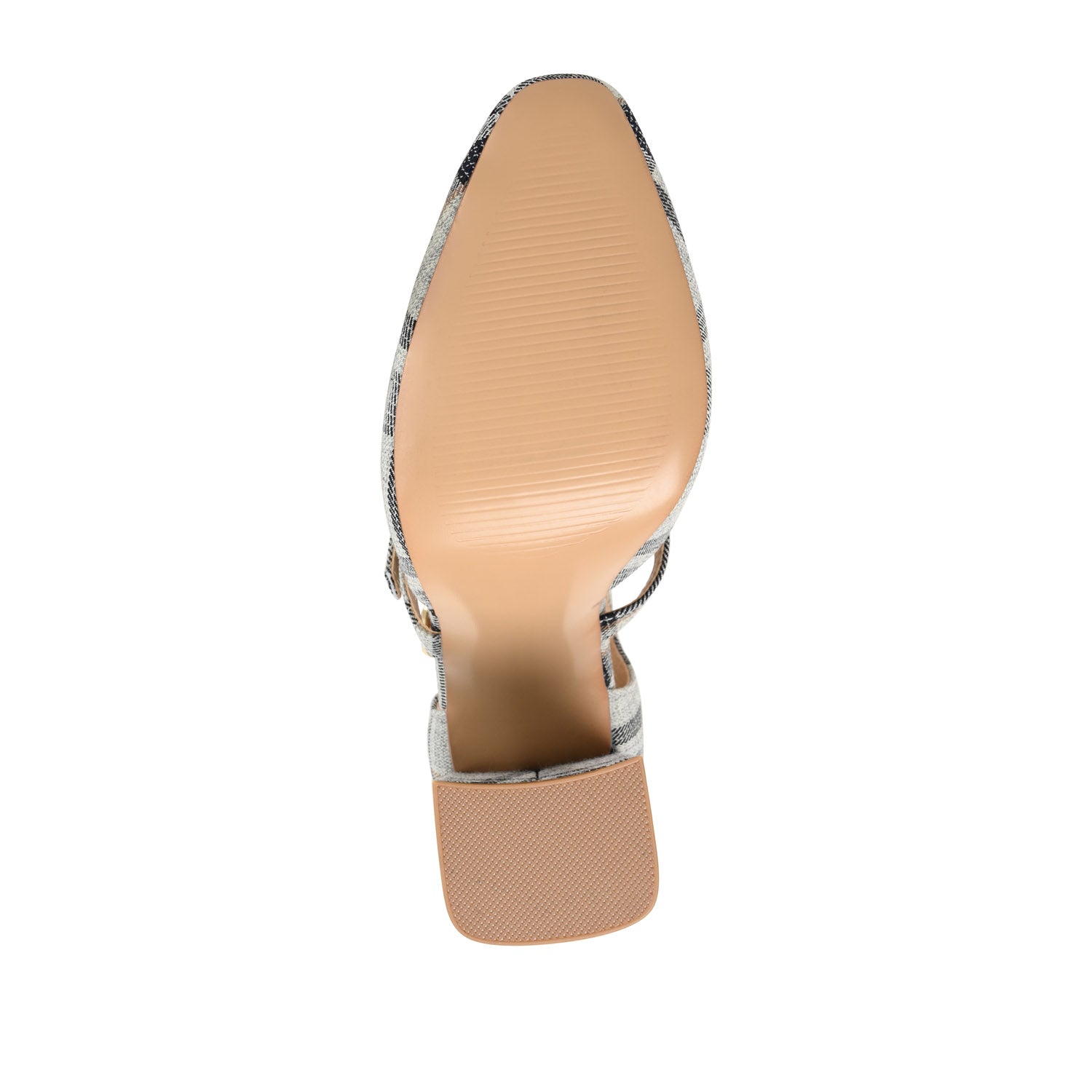 ISADORAH MARY JANE HEELS IN FABRIC