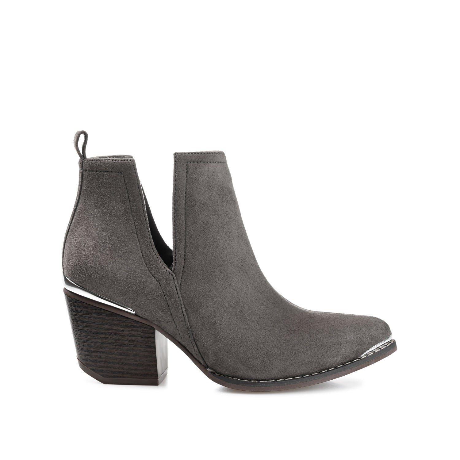 ISSLA CUTOUT BOOTIES IN WIDE - Grey