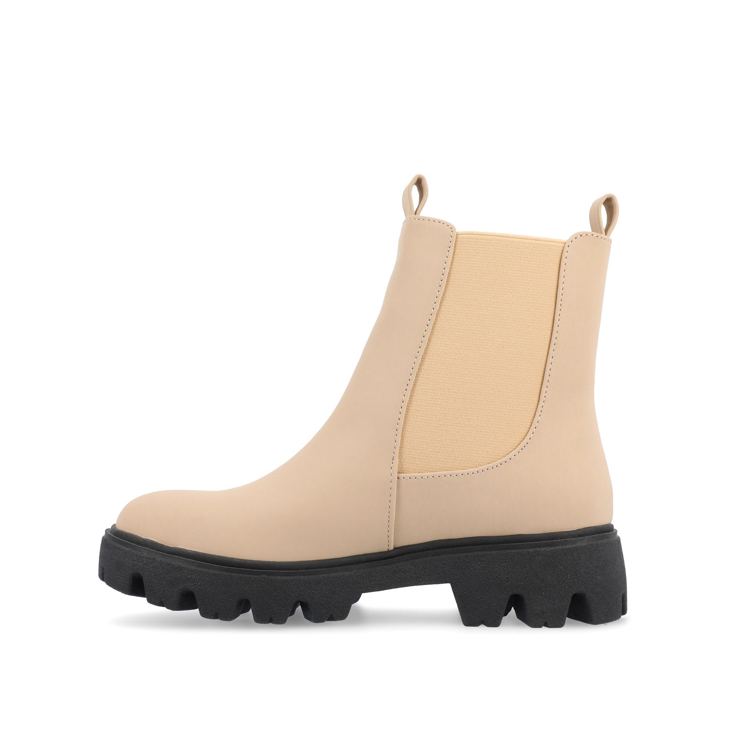 IVETTE CHELSEA BOOTIES IN VEGAN LEATHER