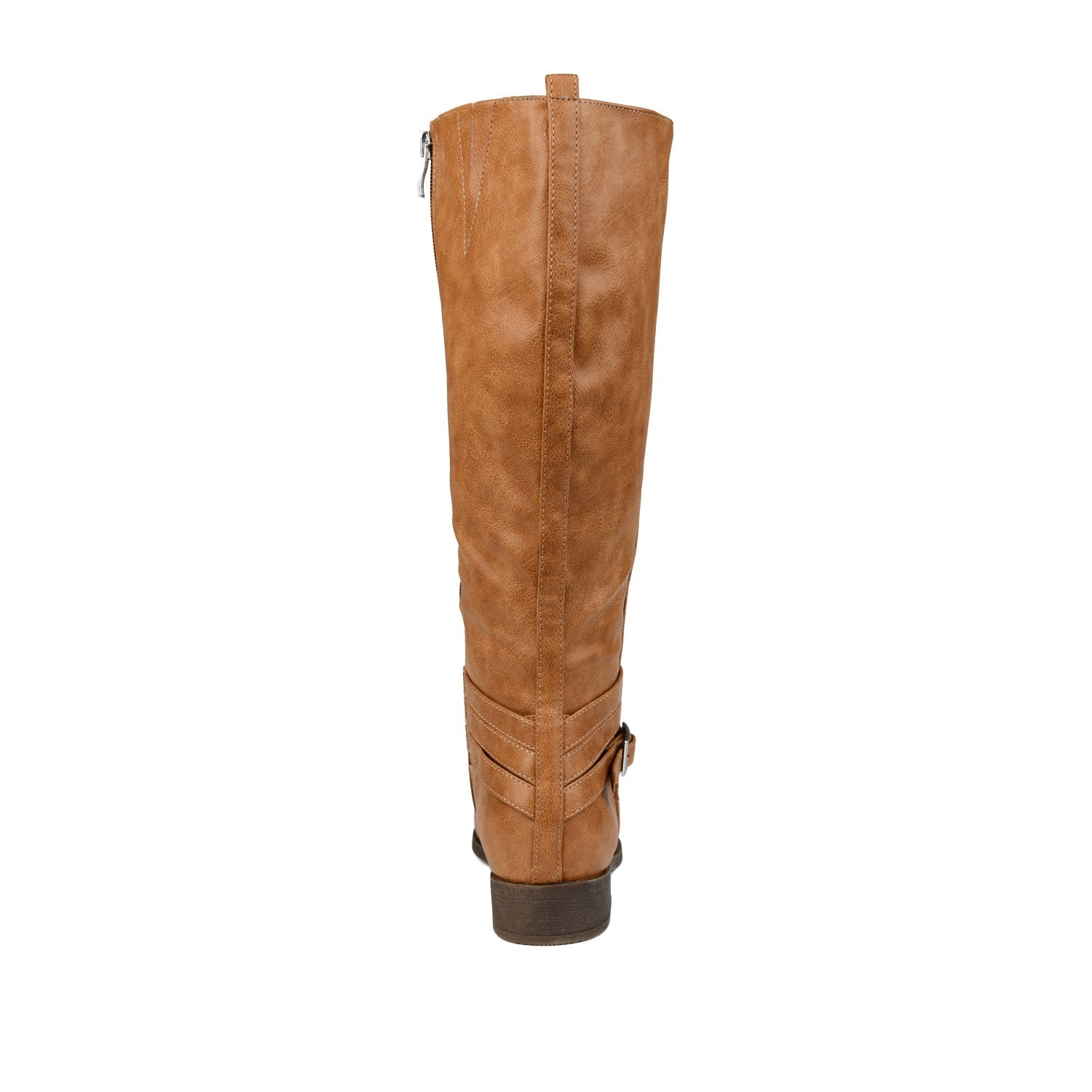 IVIE KNEE HIGH BOOTS IN X-WIDE CALF - Brown PU