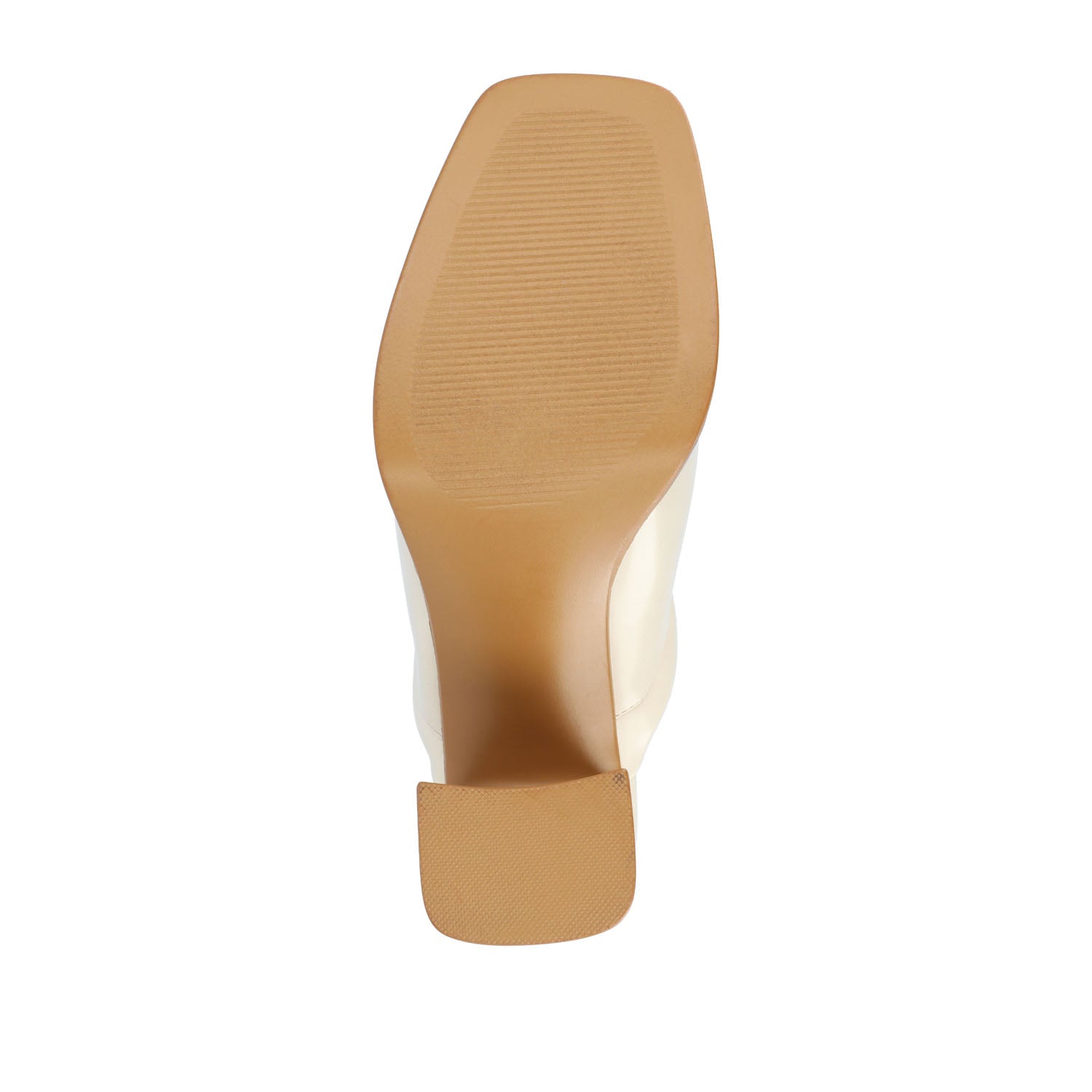 IZARA BLOCK HEELED MULES IN VEGAN LEATHER