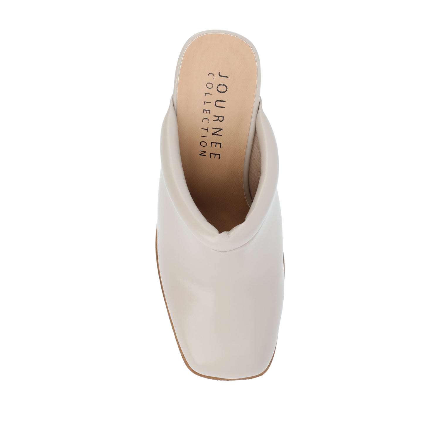 IZARA BLOCK HEELED MULES IN VEGAN LEATHER