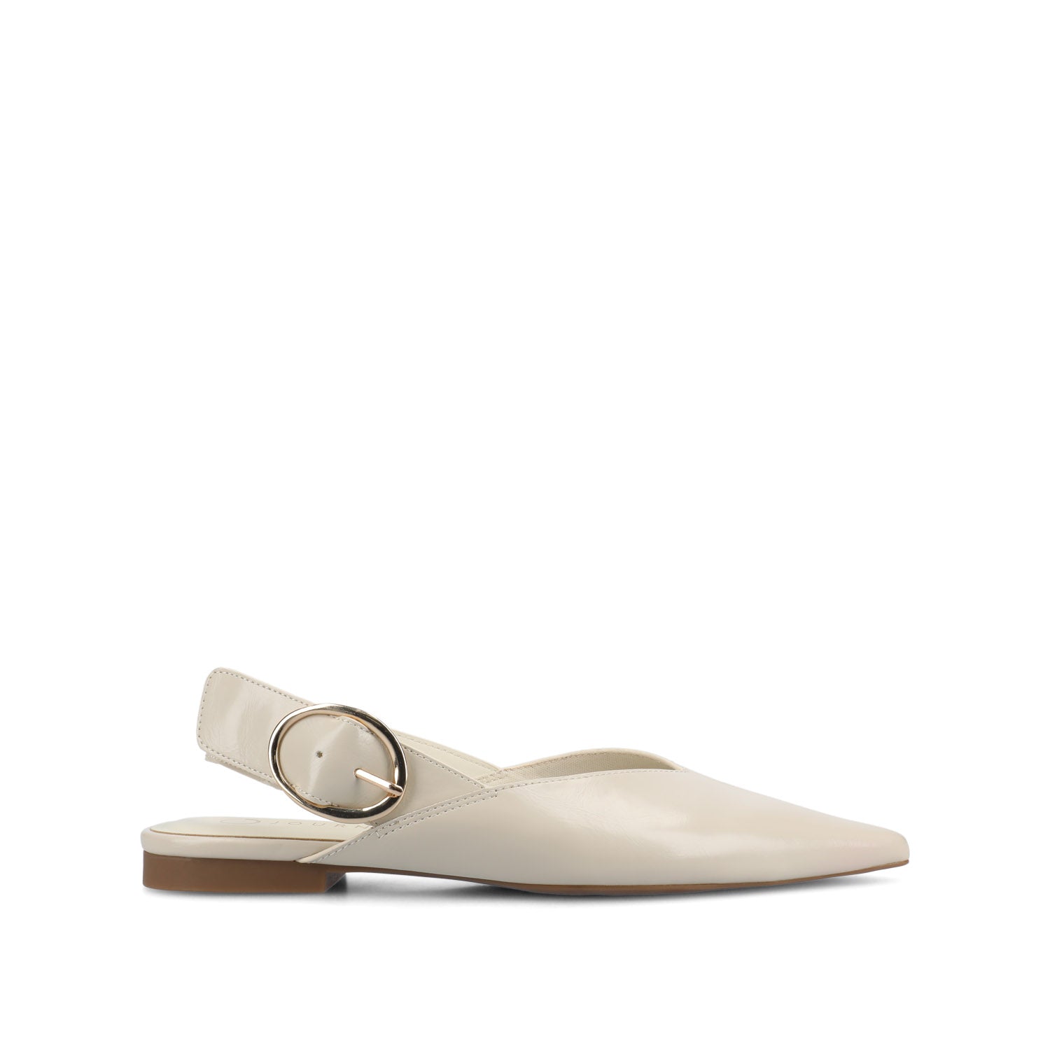 JACQUELINE SLING BACK FLATS - Bone